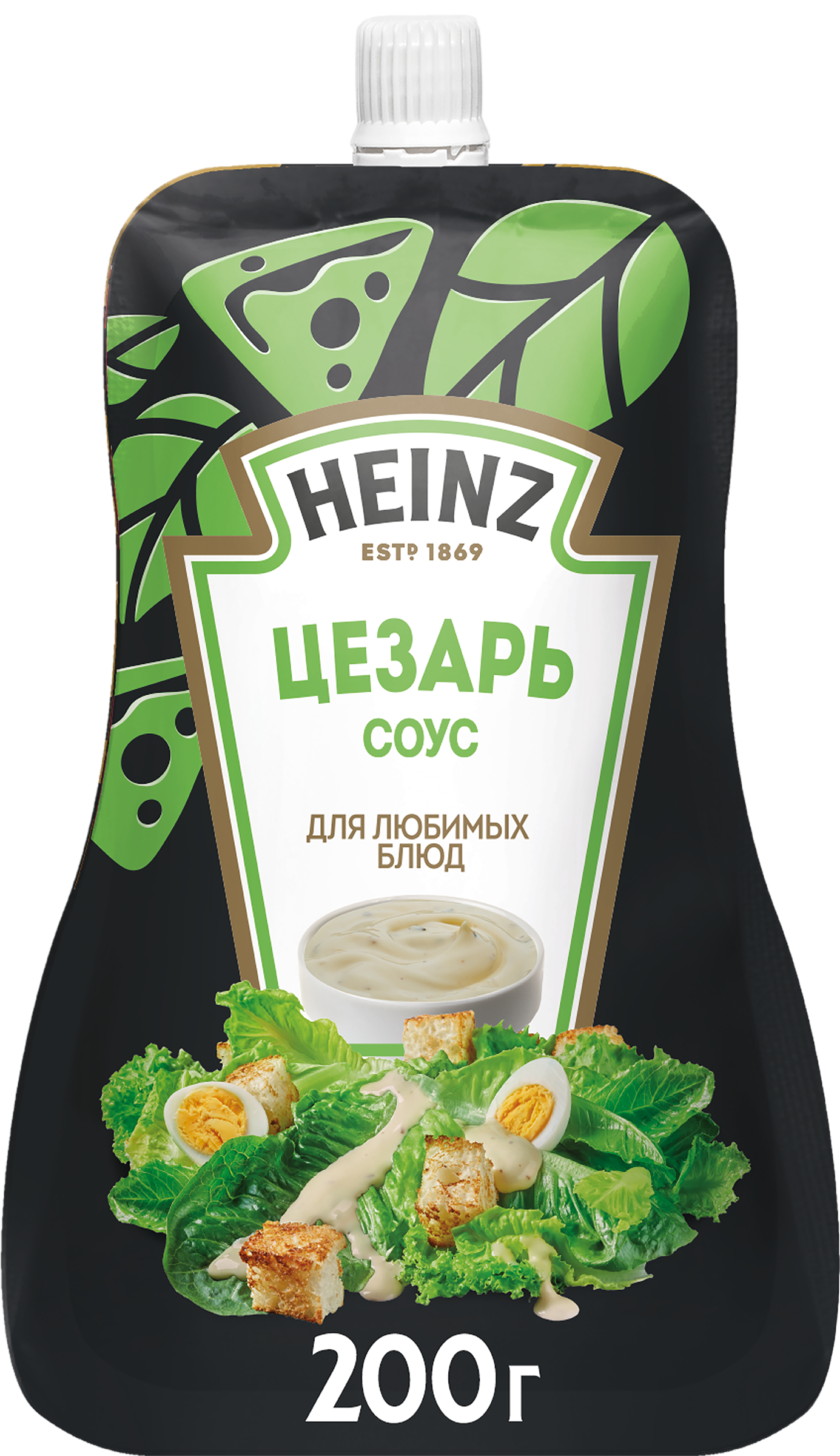 Изображение товара Соус HEINZ Цезарь 200г на основе масел сливок и сыра средиземноморский вкус Изображение товара Соус HEINZ Цезарь 200г на основе масел сливок и сыра средиземноморский вкус