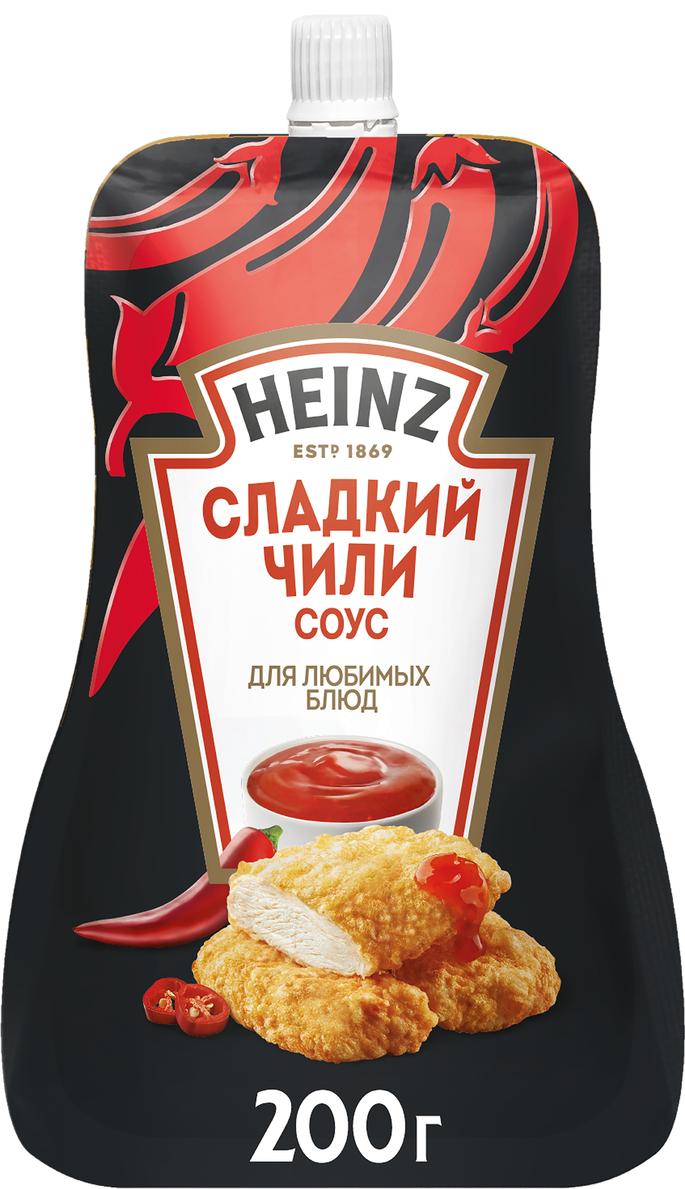 Изображение товара Соус HEINZ Сладкий чили 200г, остро-сладкий вкус, натуральные ингредиенты Изображение товара Соус HEINZ Сладкий чили 200г, остро-сладкий вкус, натуральные ингредиенты