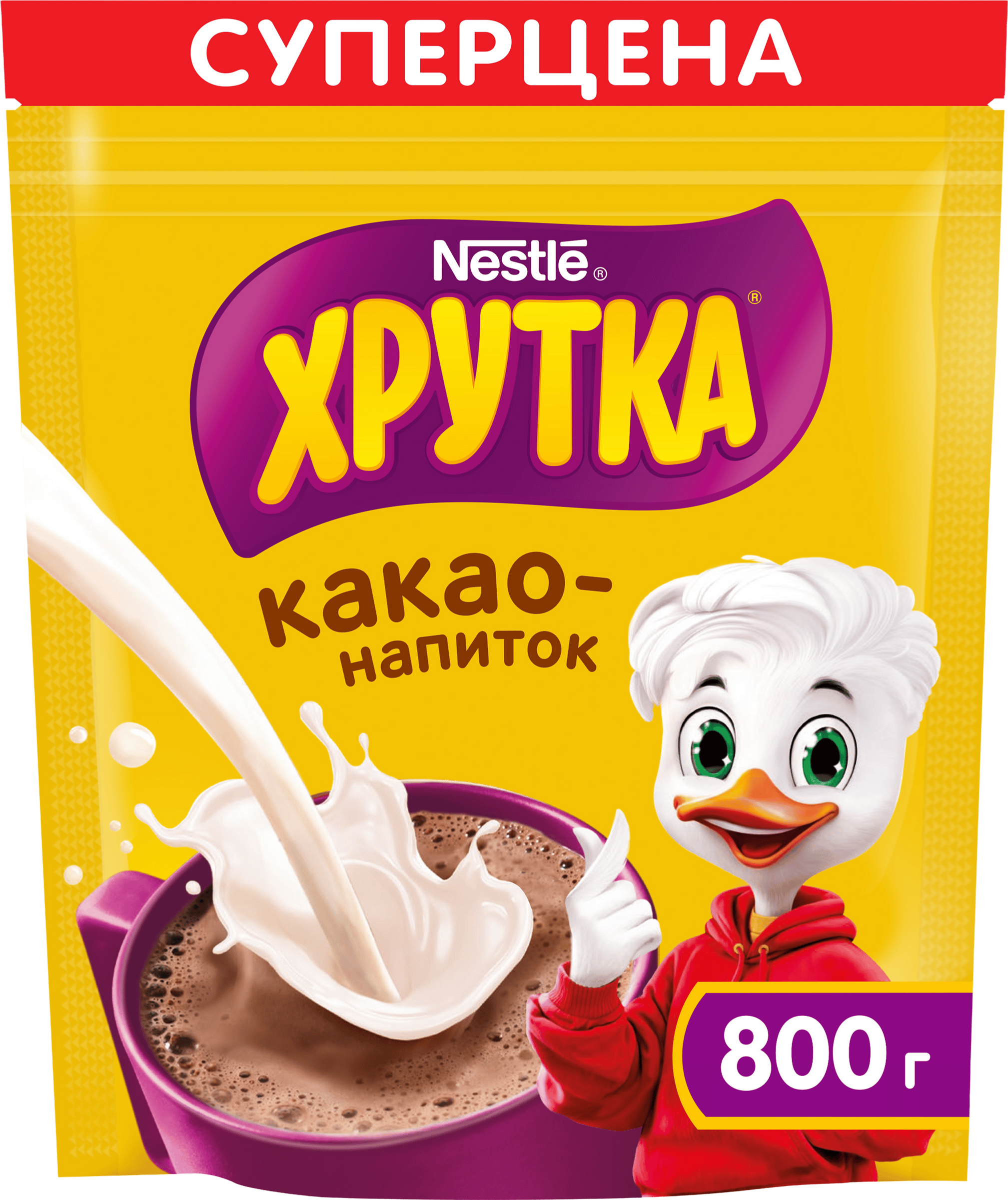 Изображение товара Какао-напиток ХРУТКА быстрорастворимый, 800 г, насыщенный вкус и польза Изображение товара Какао-напиток ХРУТКА быстрорастворимый, 800 г, насыщенный вкус и польза