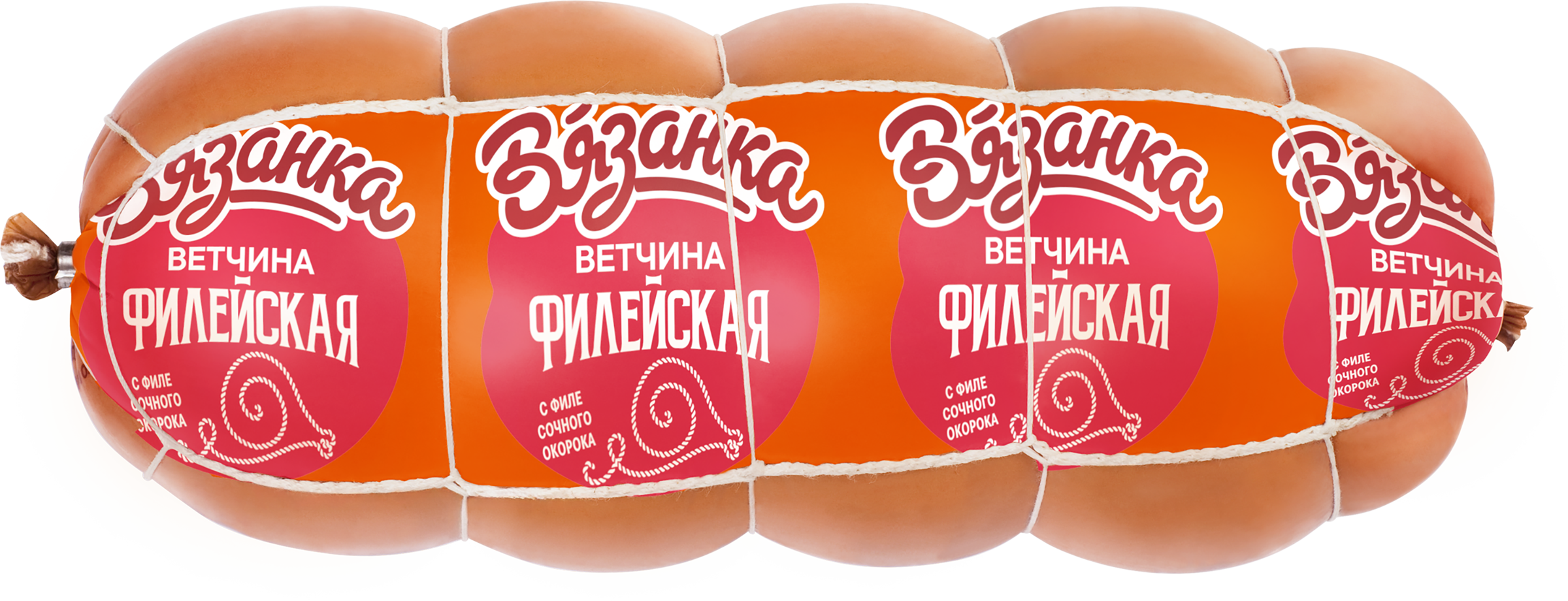 Изображение товара Ветчина ВЯЗАНКА Филейская Столичная - сочная и ароматная, свежая формовка Изображение товара Ветчина ВЯЗАНКА Филейская Столичная - сочная и ароматная, свежая формовка