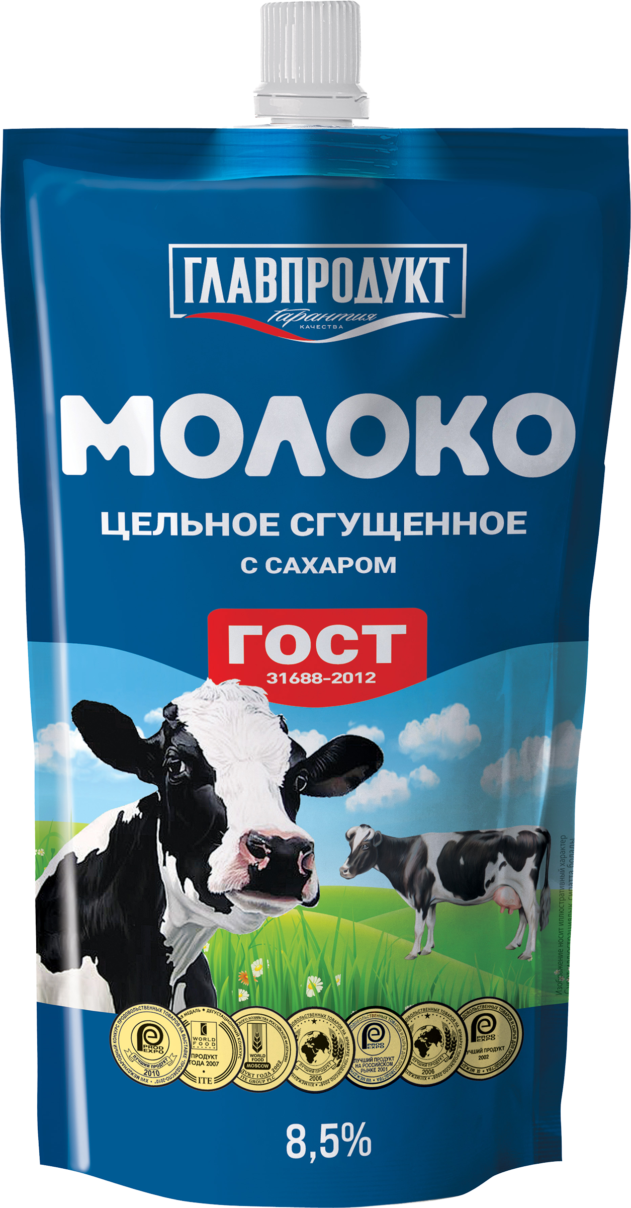 Изображение товара Молоко сгущенное ГЛАВПРОДУКТ цельное с сахаром 8,5% 600г Россия Изображение товара Молоко сгущенное ГЛАВПРОДУКТ цельное с сахаром 8,5% 600г Россия