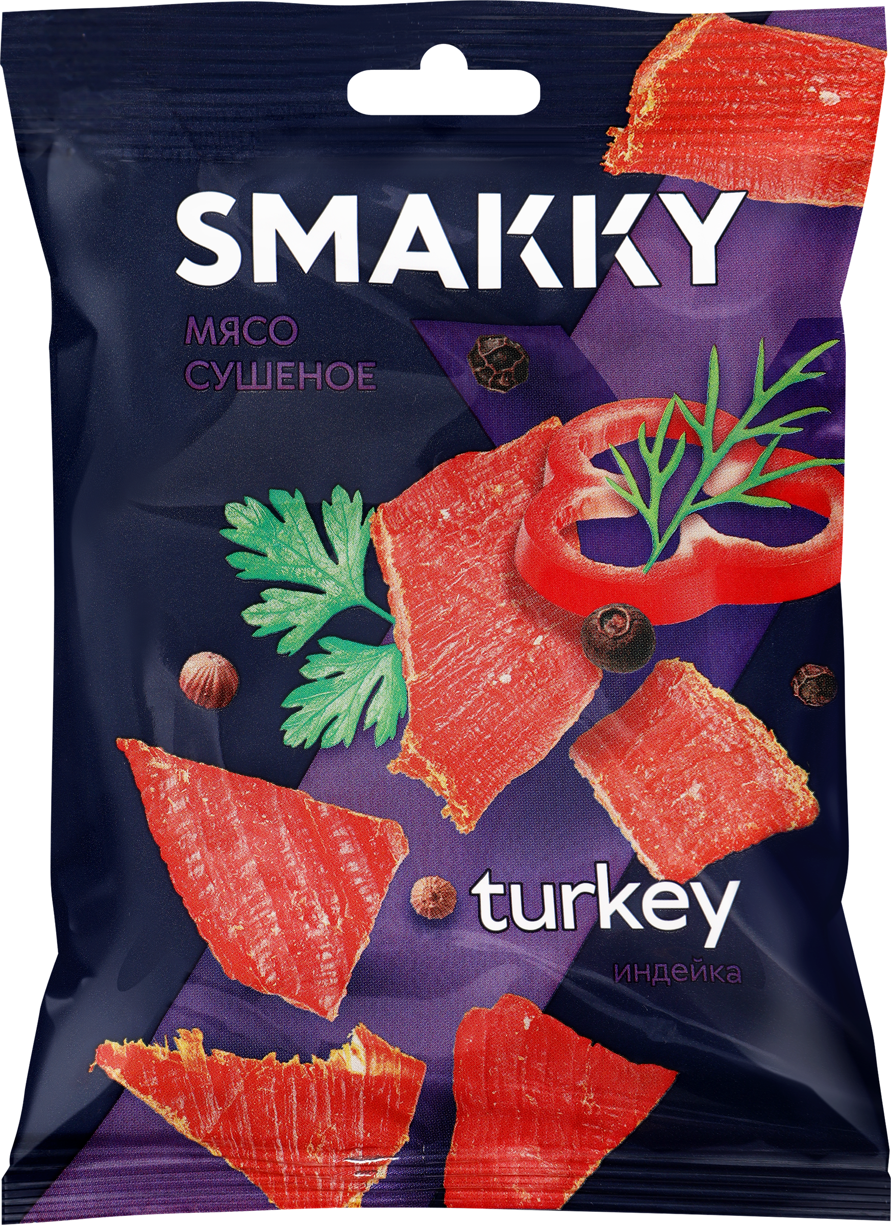 Изображение товара Мясо сушеное SMAKKY Индейка, 30г Изображение товара Мясо сушеное SMAKKY Индейка, 30г