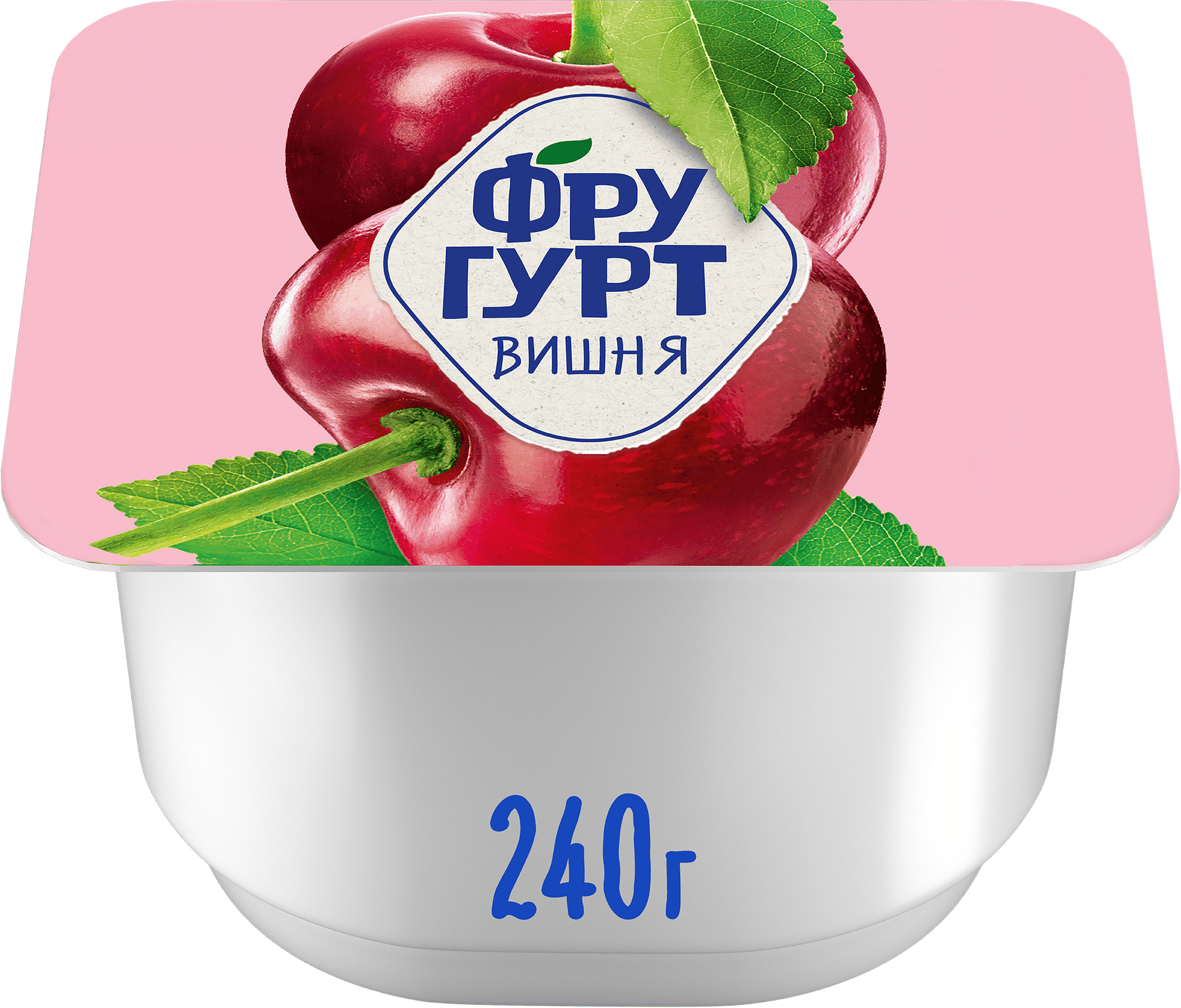 Изображение товара Йогурт ФРУГУРТ Вишня 2%, 240 г с кусочками ягод Изображение товара Йогурт ФРУГУРТ Вишня 2%, 240 г с кусочками ягод