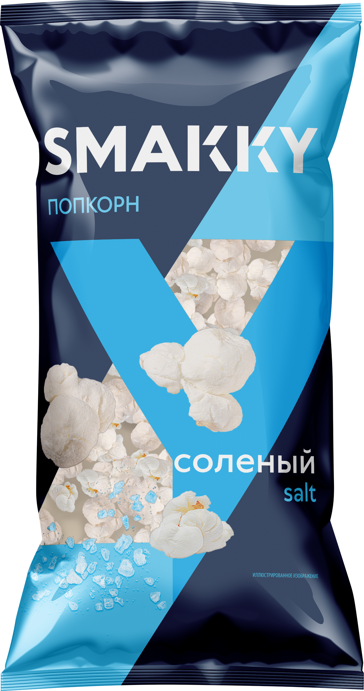 Изображение товара Попкорн SMAKKY соленый 130 г - вкусная и полезная закуска для любого случая Изображение товара Попкорн SMAKKY соленый 130 г - вкусная и полезная закуска для любого случая