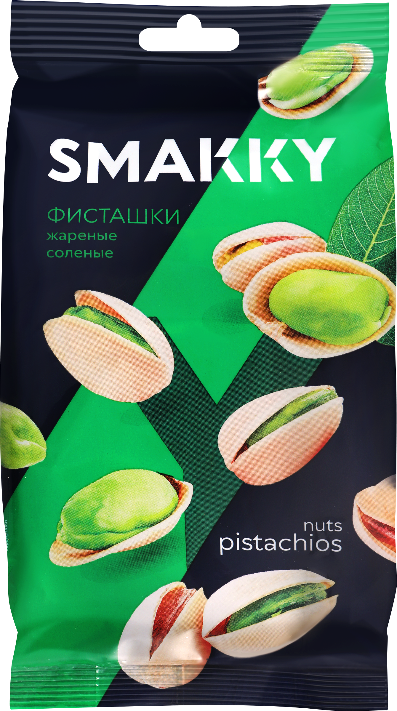 Изображение товара Фисташки SMAKKY жареные и соленые, 200 г - полезные орехи для перекуса Изображение товара Фисташки SMAKKY жареные и соленые, 200 г - полезные орехи для перекуса