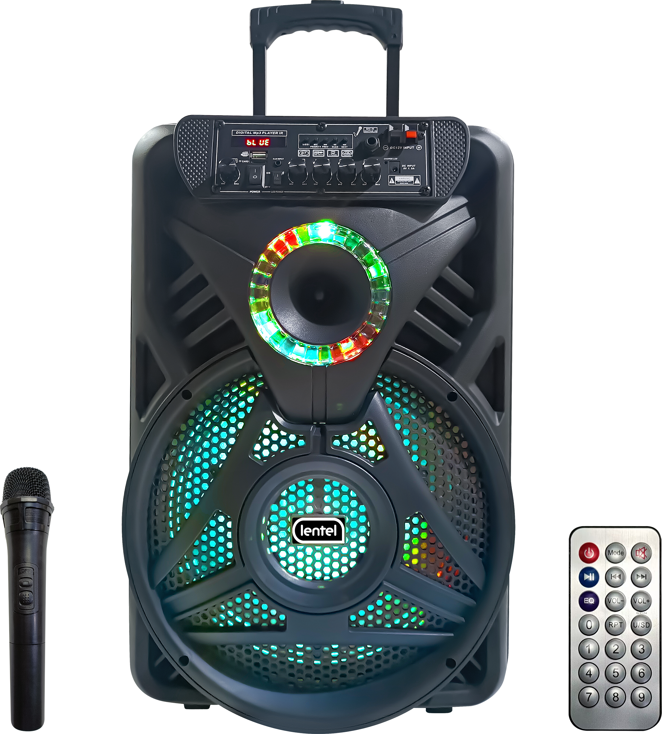 Изображение товара Акустическая система LENTEL C-TWE129 с Bluetooth, подсветкой и AUX Изображение товара Акустическая система LENTEL C-TWE129 с Bluetooth, подсветкой и AUX