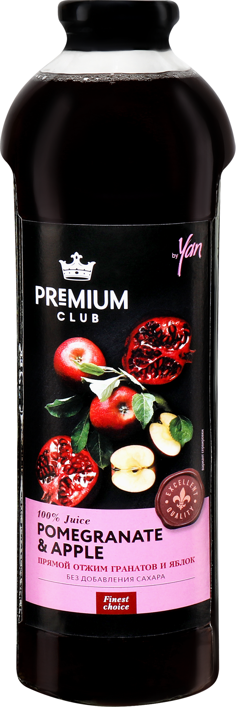 Изображение товара Сок PREMIUM CLUB Гранат и Яблоко 0.93л