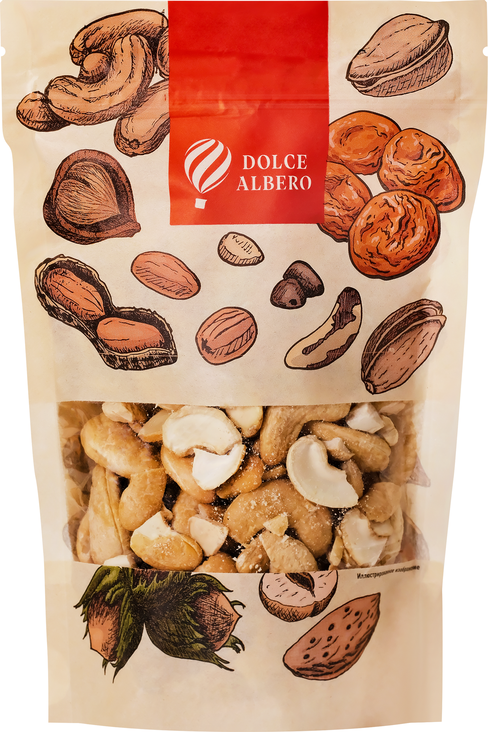 Изображение товара Кешью DOLCE ALBERO жареный, 150г Изображение товара Кешью DOLCE ALBERO жареный, 150г
