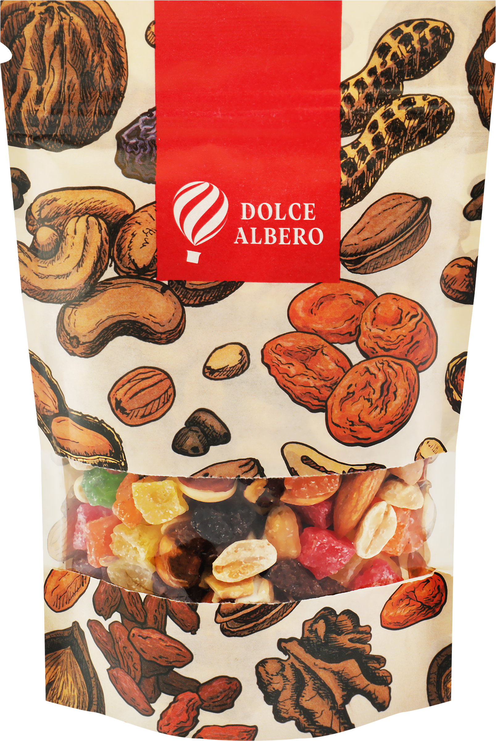 Изображение товара Смесь фруктово-ореховая DOLCE ALBERO 150г с ананасом и орехами