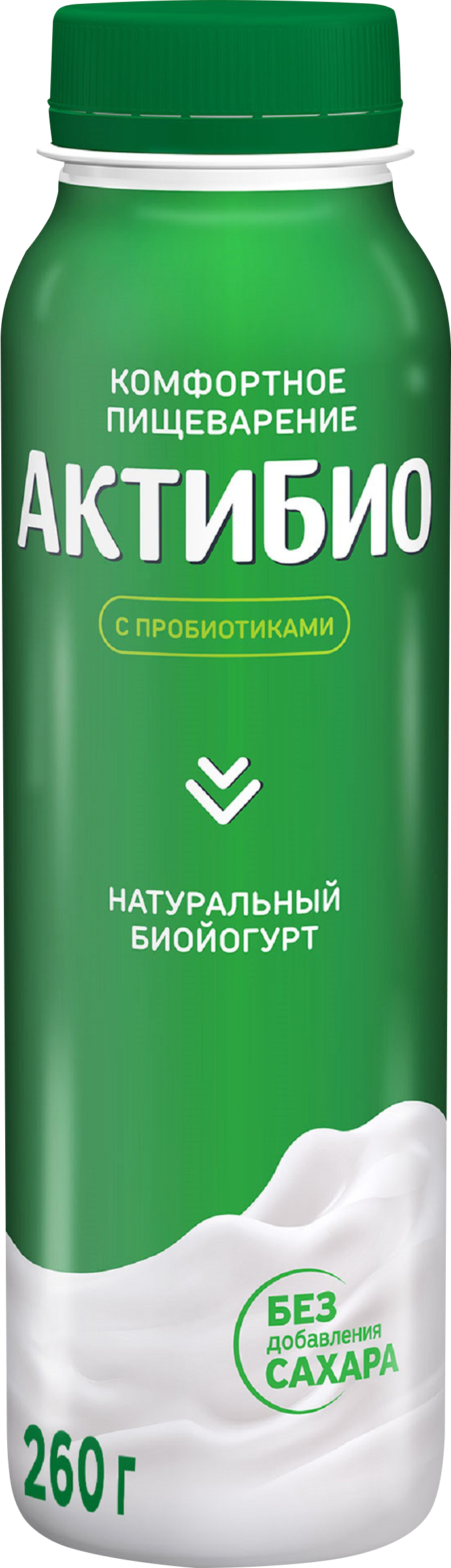 Изображение товара Биойогурт питьевой АКТИБИО Натуральный 1,8% без змж 260г Изображение товара Биойогурт питьевой АКТИБИО Натуральный 1,8% без змж 260г