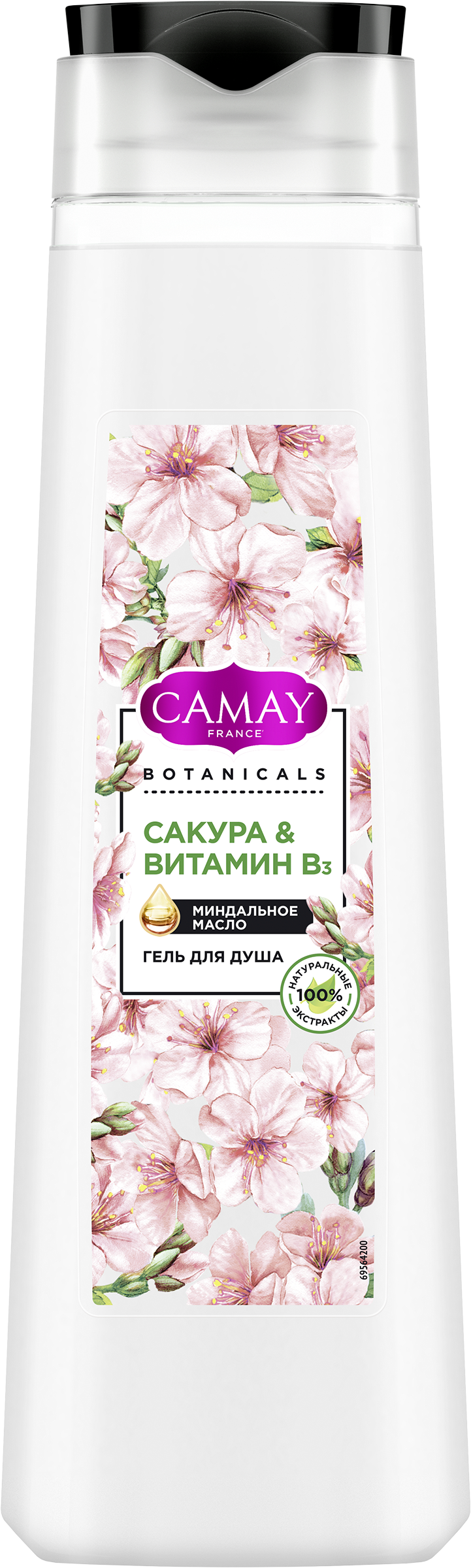 Изображение товара Гель для душа CAMAY Botanicals Японская сакура 400мл для ухода и увлажнения кожи