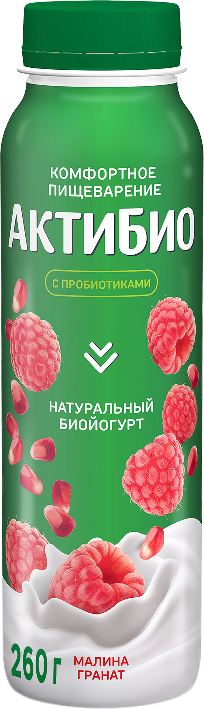 Изображение товара Биойогурт питьевой АКТИБИО Малина и Гранат 1, 5% - натуральный и полезный напиток для здоровья Изображение товара Биойогурт питьевой АКТИБИО Малина и Гранат 1, 5% - натуральный и полезный напиток для здоровья