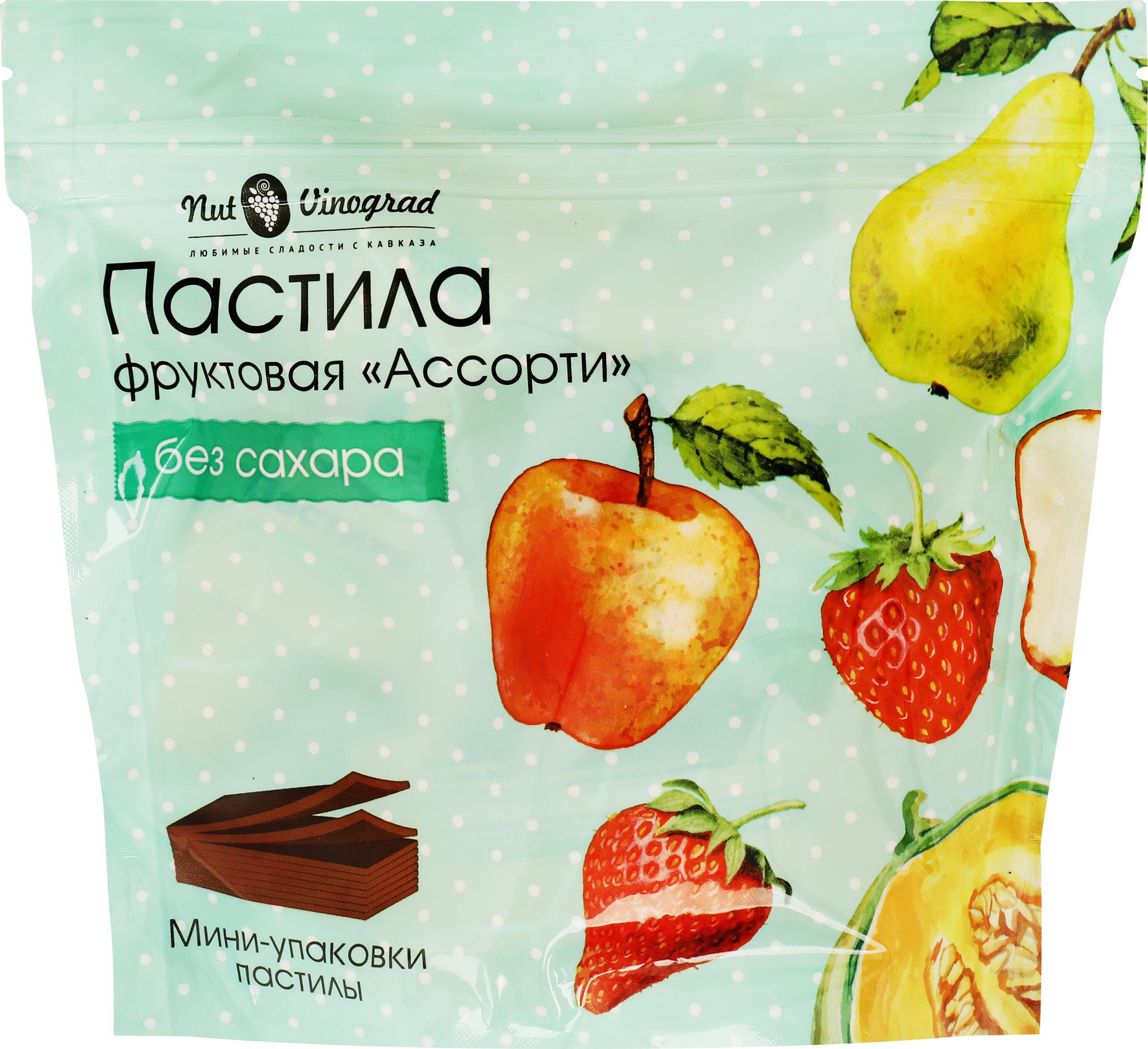 Изображение товара Пастила Нат Виноград Ассорти без сахара 200г - натуральное фруктовое лакомство Изображение товара Пастила Нат Виноград Ассорти без сахара 200г - натуральное фруктовое лакомство