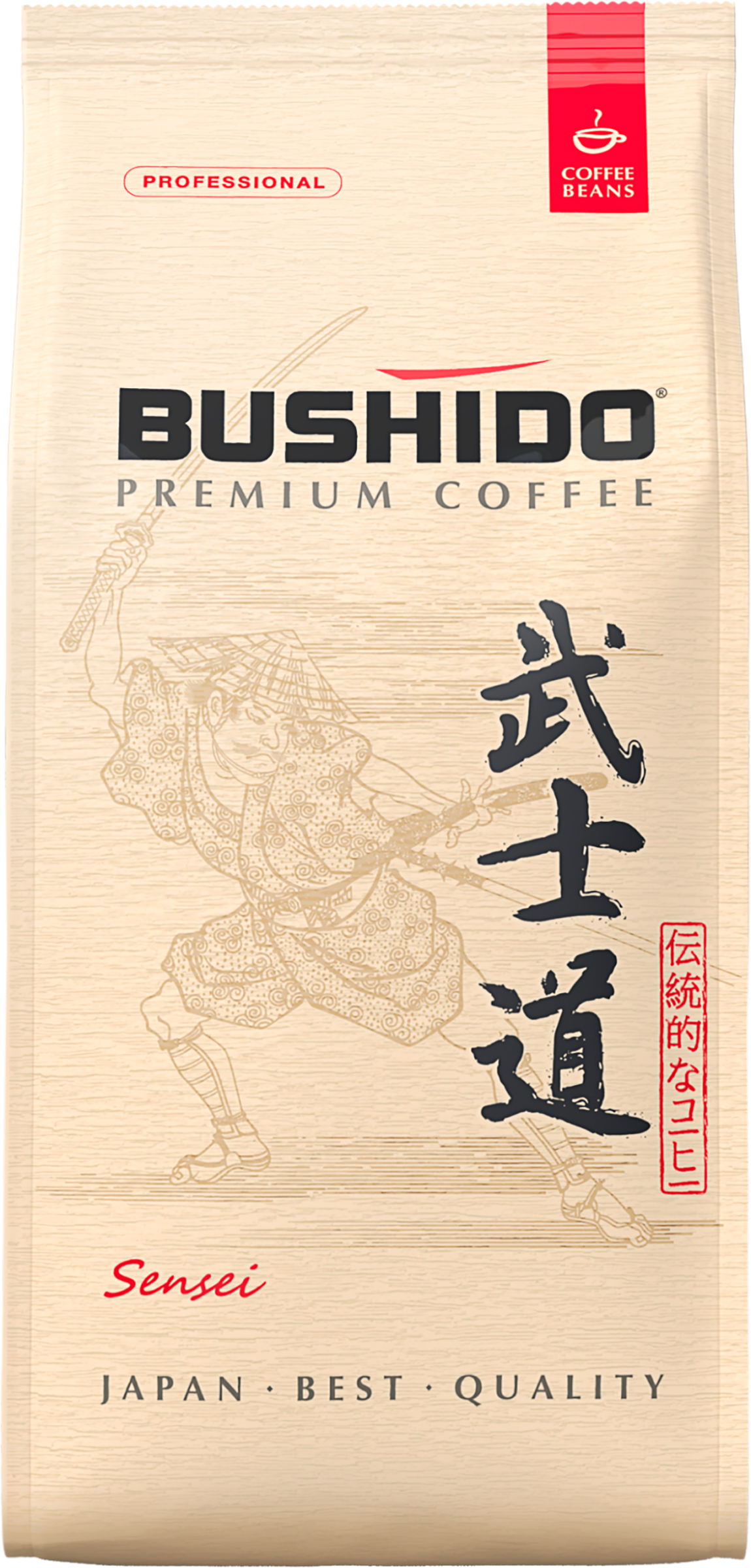 Изображение товара Кофе зерновой BUSHIDO Sensei 1кг - Премиальная Арабика Изображение товара Кофе зерновой BUSHIDO Sensei 1кг - Премиальная Арабика