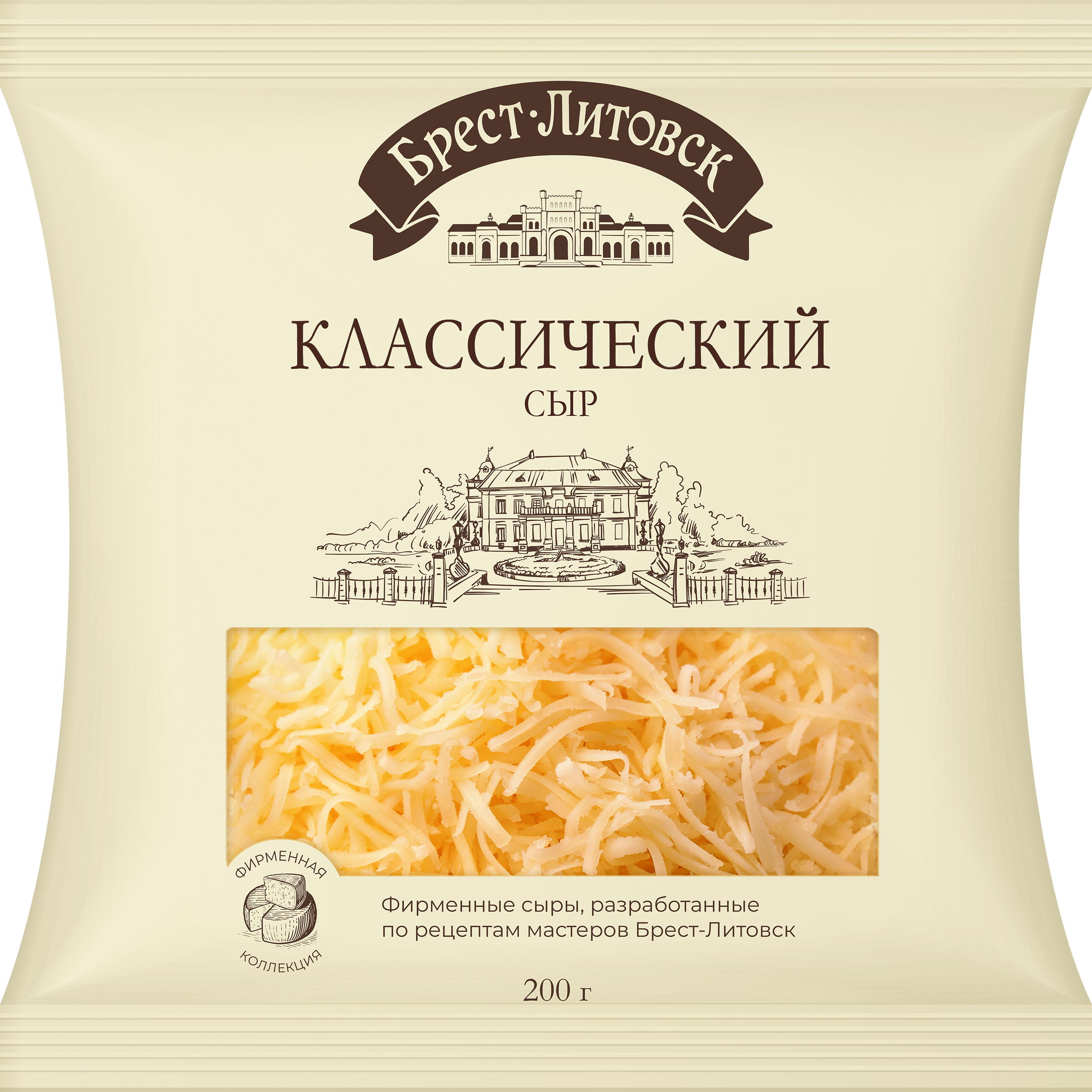 Изображение товара Сыр БРЕСТ-ЛИТОВСК Классический, тертый 45%, без змж, 200г Изображение товара Сыр БРЕСТ-ЛИТОВСК Классический, тертый 45%, без змж, 200г