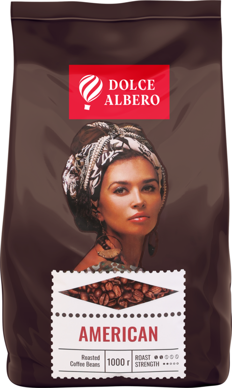 Изображение товара Кофе зерновой DOLCE ALBERO American 100% Arabica 1кг для автоматических кофемашин Изображение товара Кофе зерновой DOLCE ALBERO American 100% Arabica 1кг для автоматических кофемашин