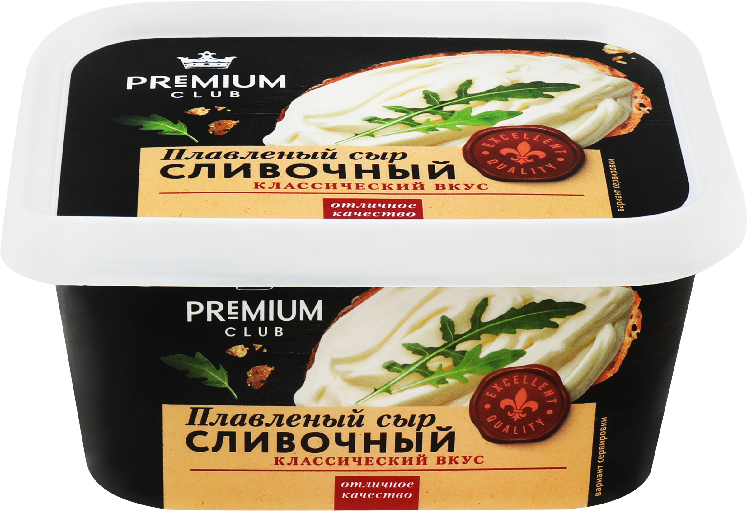 Изображение товара Плавленый сливочный сыр PREMIUM CLUB 35% 400г