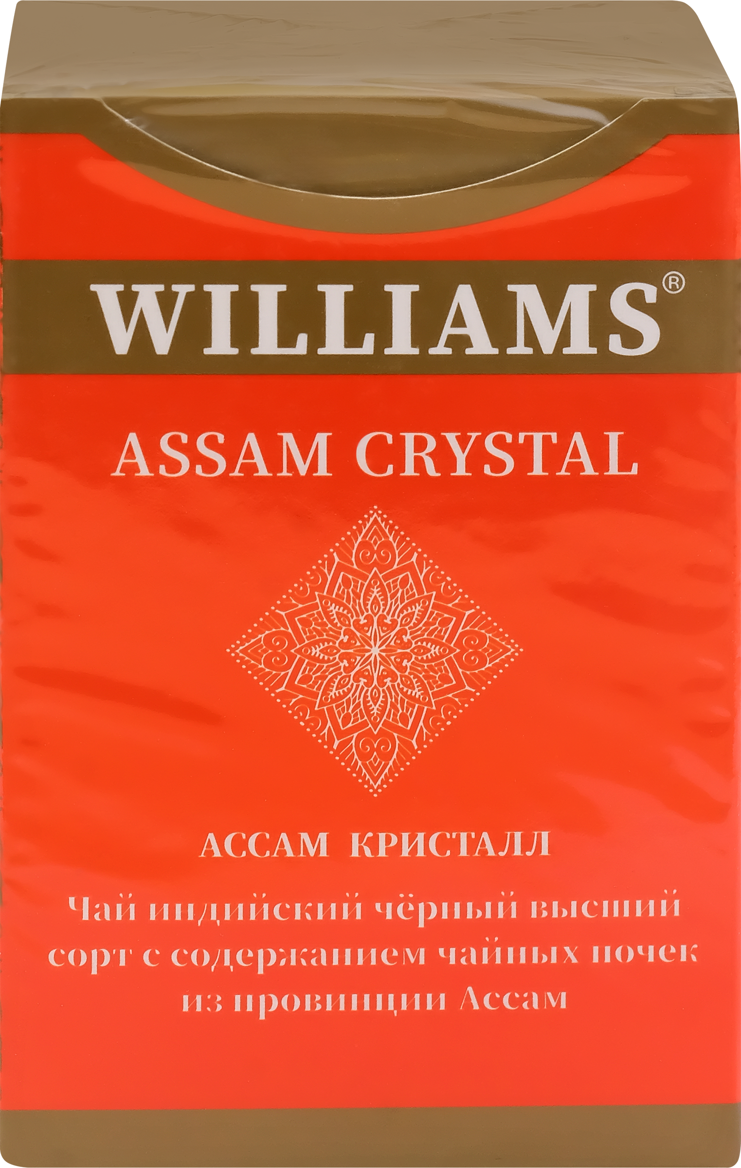 Изображение товара Чай черный WILLIAMS Assam Crystal индийский ассам листовой 100г Изображение товара Чай черный WILLIAMS Assam Crystal индийский ассам листовой 100г
