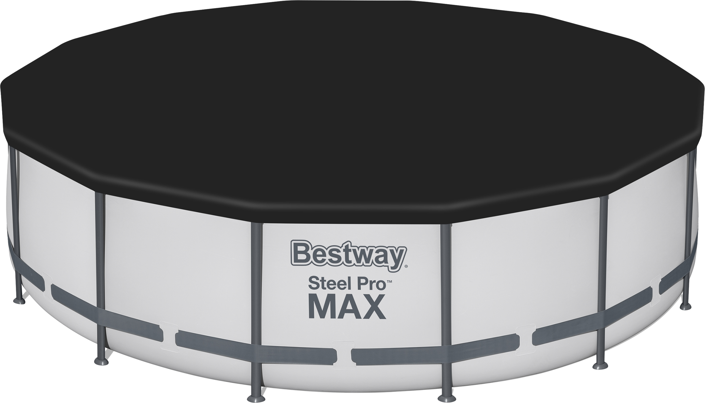 Изображение товара Бассейн каркасный BESTWAY 427х107см 13030л, с фильтром, Арт. 56950 Изображение товара Бассейн каркасный BESTWAY 427х107см 13030л, с фильтром, Арт. 56950