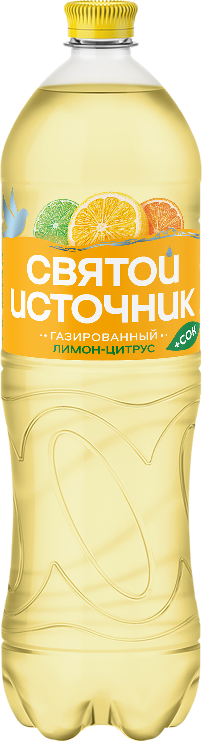 Изображение товара Напиток СВЯТОЙ ИСТОЧНИК газированный со вкусом лимон и цитрус 1.5л Изображение товара Напиток СВЯТОЙ ИСТОЧНИК газированный со вкусом лимон и цитрус 1.5л