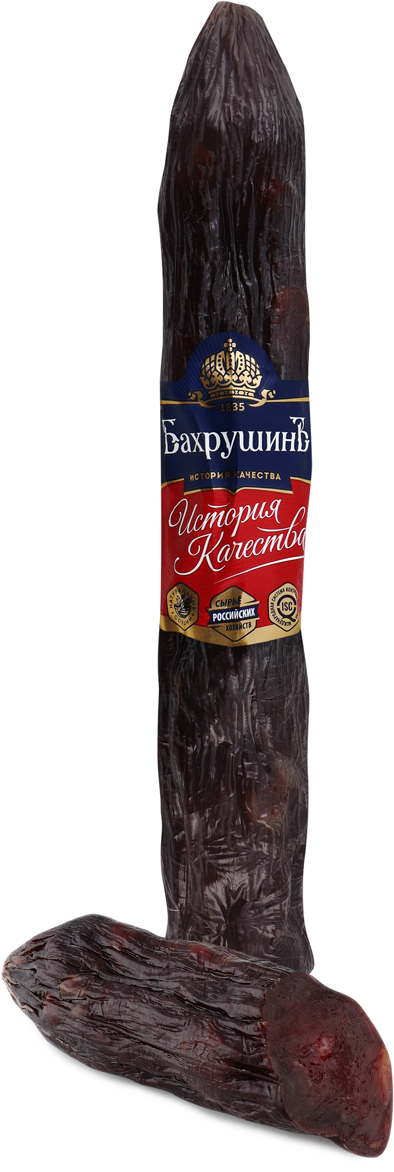 Изображение товара Колбаса сыровяленая БАХРУШИНЪ Казылык из конины, весовая Изображение товара Колбаса сыровяленая БАХРУШИНЪ Казылык из конины, весовая