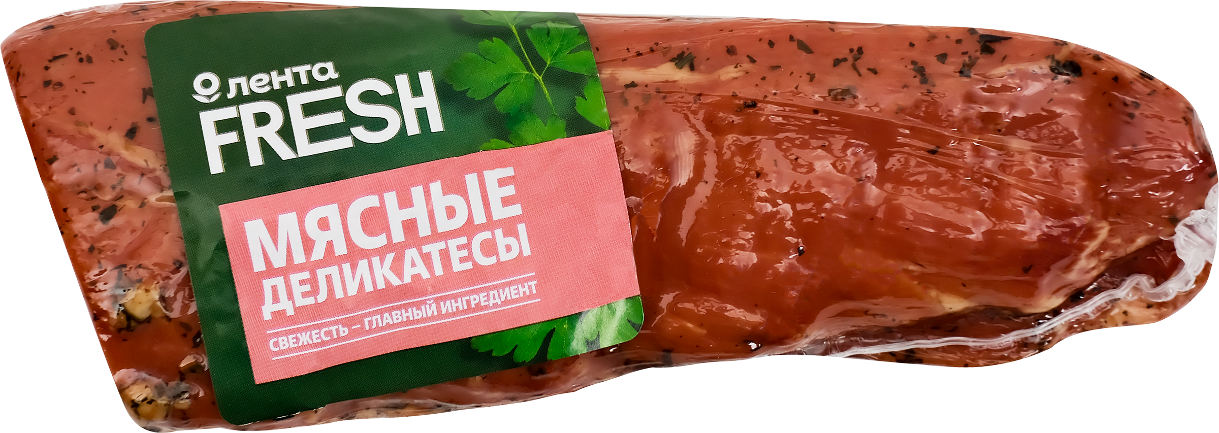 Изображение товара Вырезка свиная копчено-вареная ЛЕНТА FRESH, весовая Изображение товара Вырезка свиная копчено-вареная ЛЕНТА FRESH, весовая