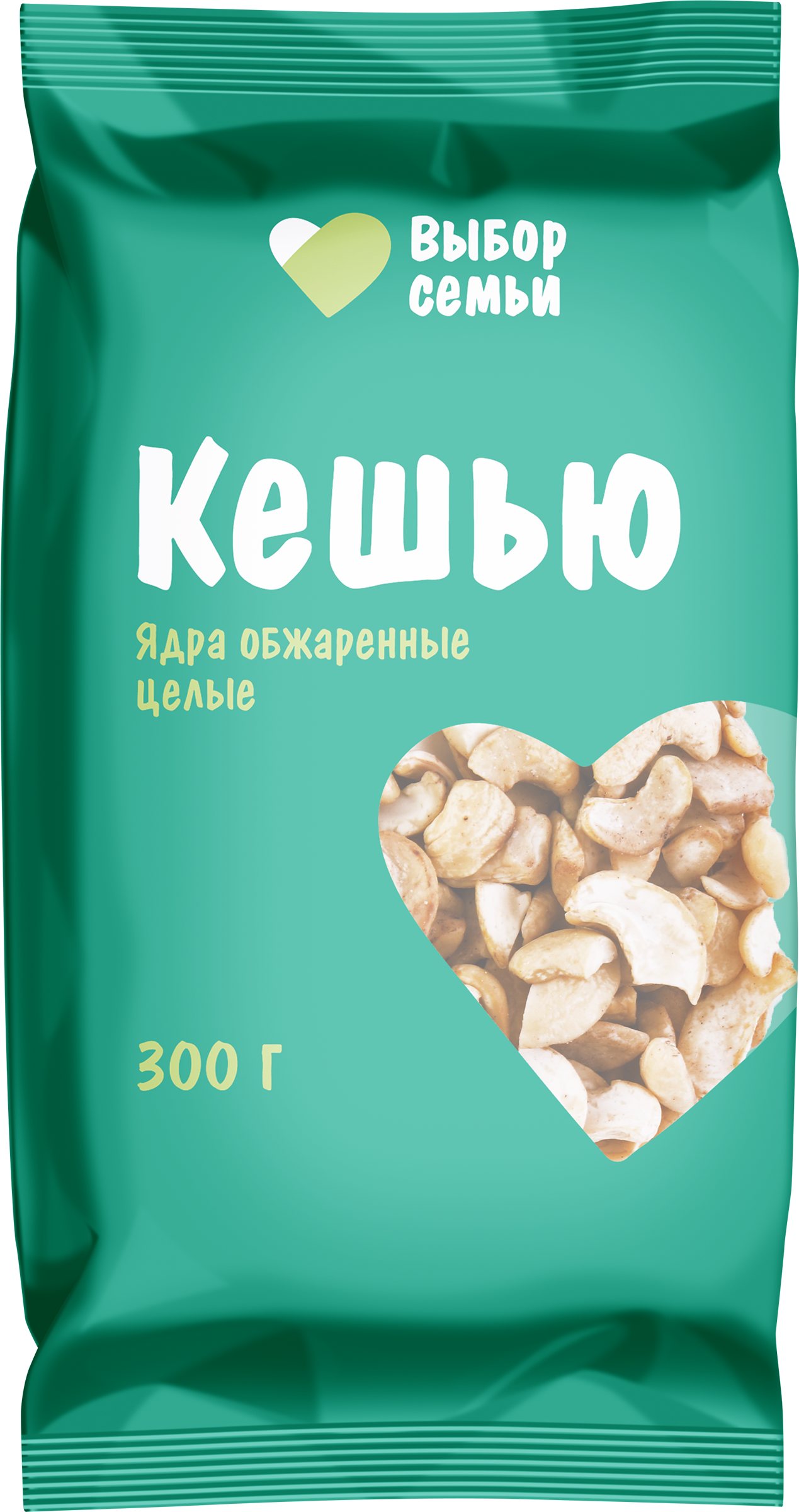 Изображение товара Кешью ВЫБОР СЕМЬИ 300г премиум орехи без соли Изображение товара Кешью ВЫБОР СЕМЬИ 300г премиум орехи без соли