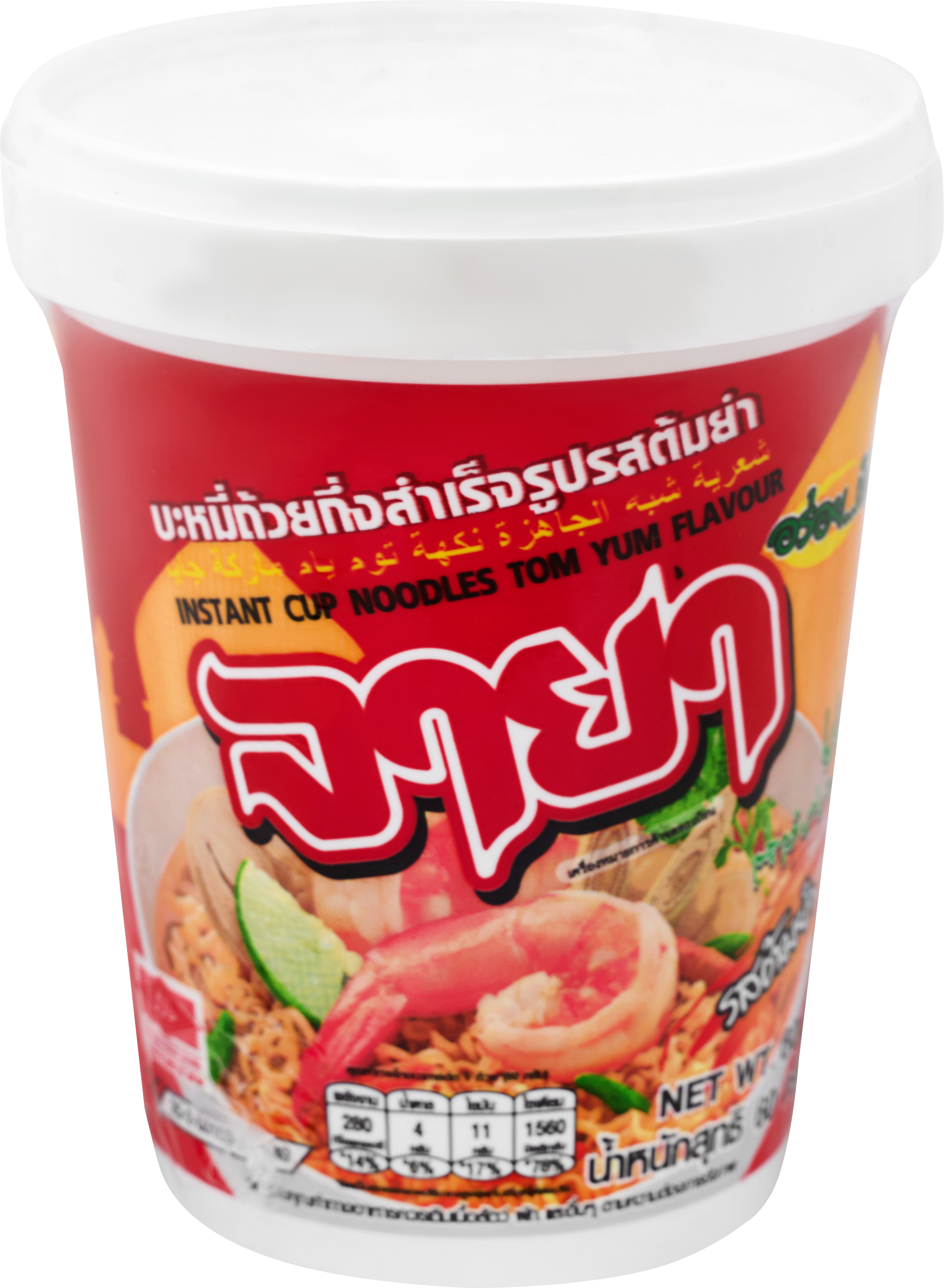 Изображение товара Лапша JAYA со вкусом Том Ям 60г Изображение товара Лапша JAYA со вкусом Том Ям 60г