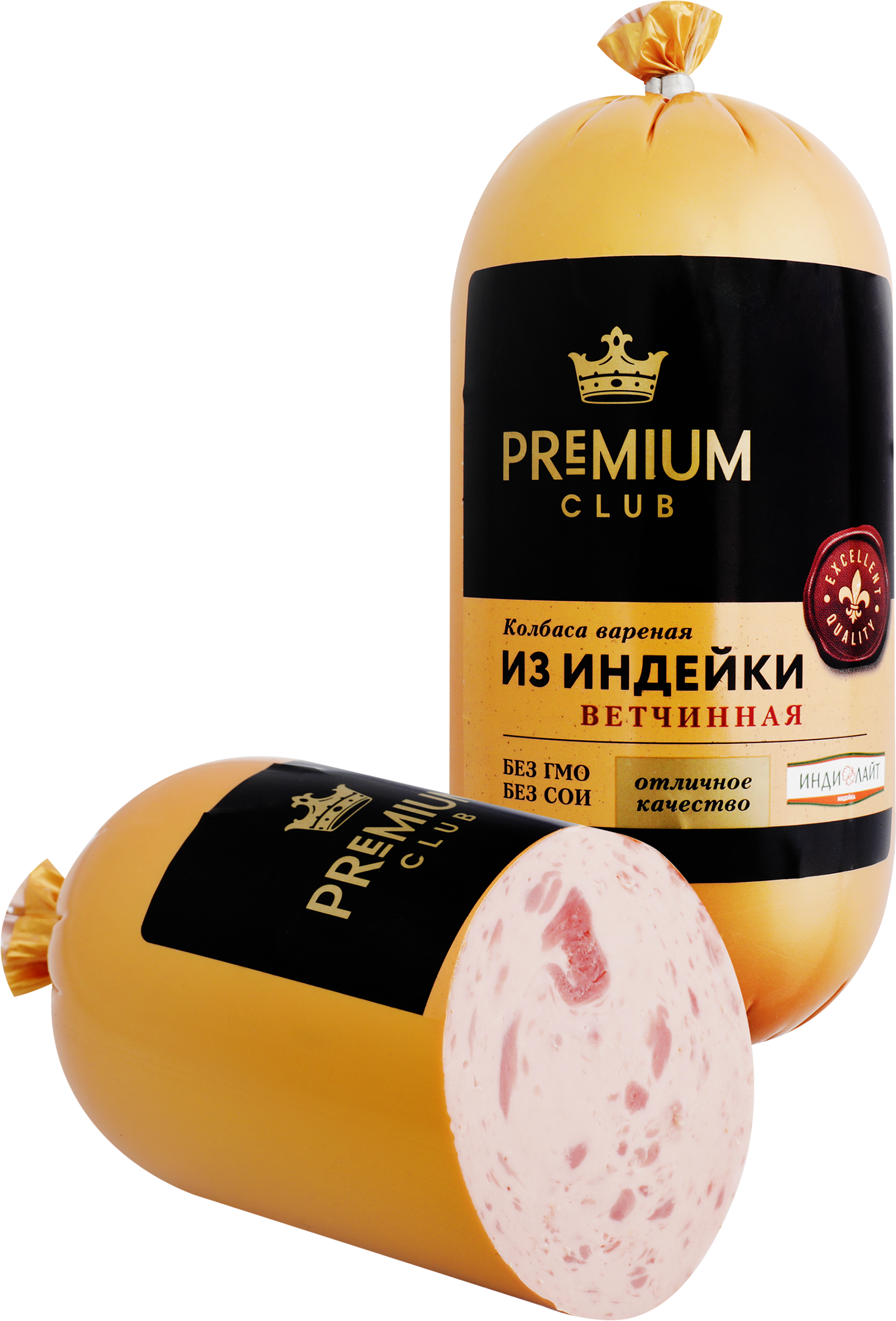 Изображение товара Колбаса вареная PREMIUM CLUB Ветчинная из индейки 400 г - насыщенный белковый продукты Изображение товара Колбаса вареная PREMIUM CLUB Ветчинная из индейки 400 г - насыщенный белковый продукты