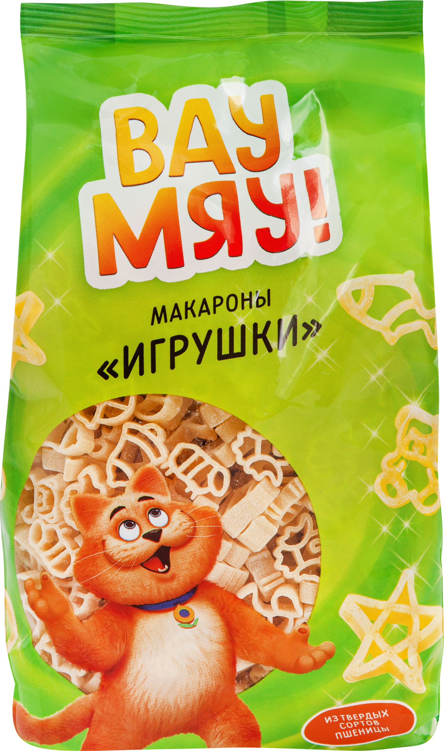 Изображение товара Пшеничные макароны ВАУ МЯУ! Игрушки 300г - натуральный вкус и здоровье Изображение товара Пшеничные макароны ВАУ МЯУ! Игрушки 300г - натуральный вкус и здоровье