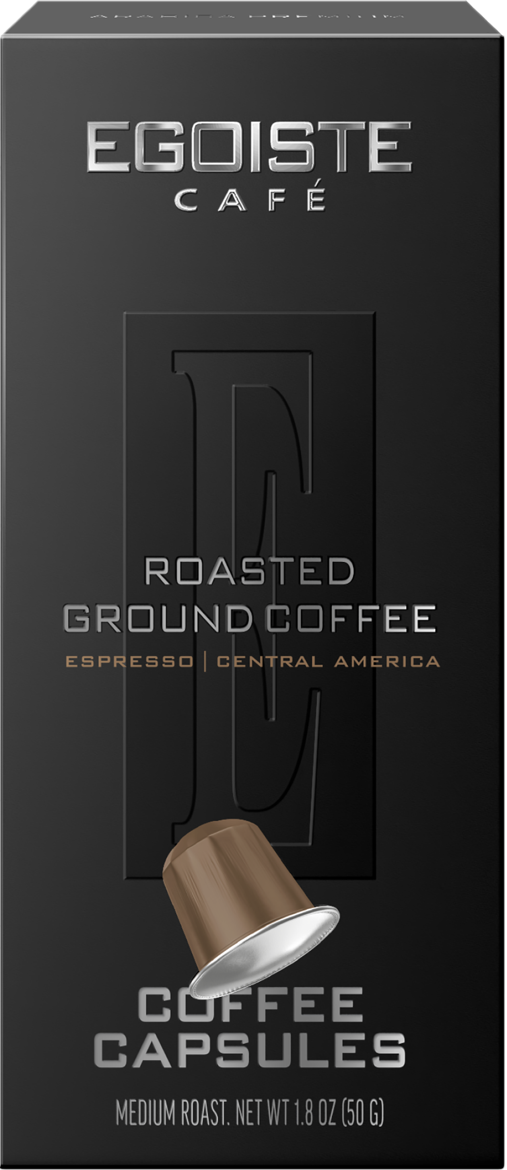 Изображение товара Кофе в капсулах EGOISTE Espresso 10 капсул, насыщенный вкус Изображение товара Кофе в капсулах EGOISTE Espresso 10 капсул, насыщенный вкус