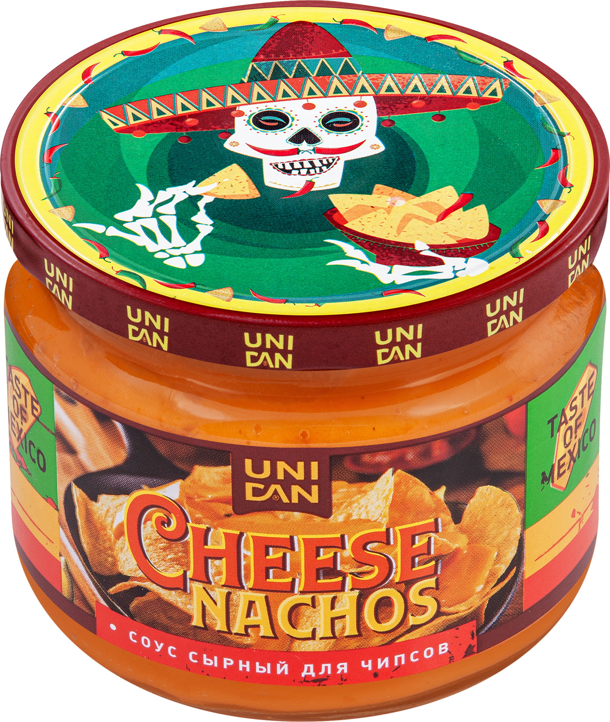 Изображение товара Соус для чипсов UNI DAN Сырный 280г - вкусный сырный соус для закусок Изображение товара Соус для чипсов UNI DAN Сырный 280г - вкусный сырный соус для закусок