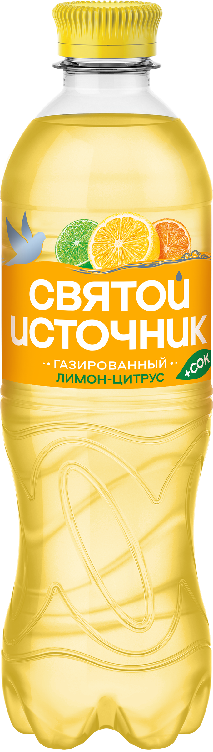 Изображение товара Газированный напиток со вкусом лимон и цитрус 0.5л СВЯТОЙ ИСТОЧНИК Изображение товара Газированный напиток со вкусом лимон и цитрус 0.5л СВЯТОЙ ИСТОЧНИК