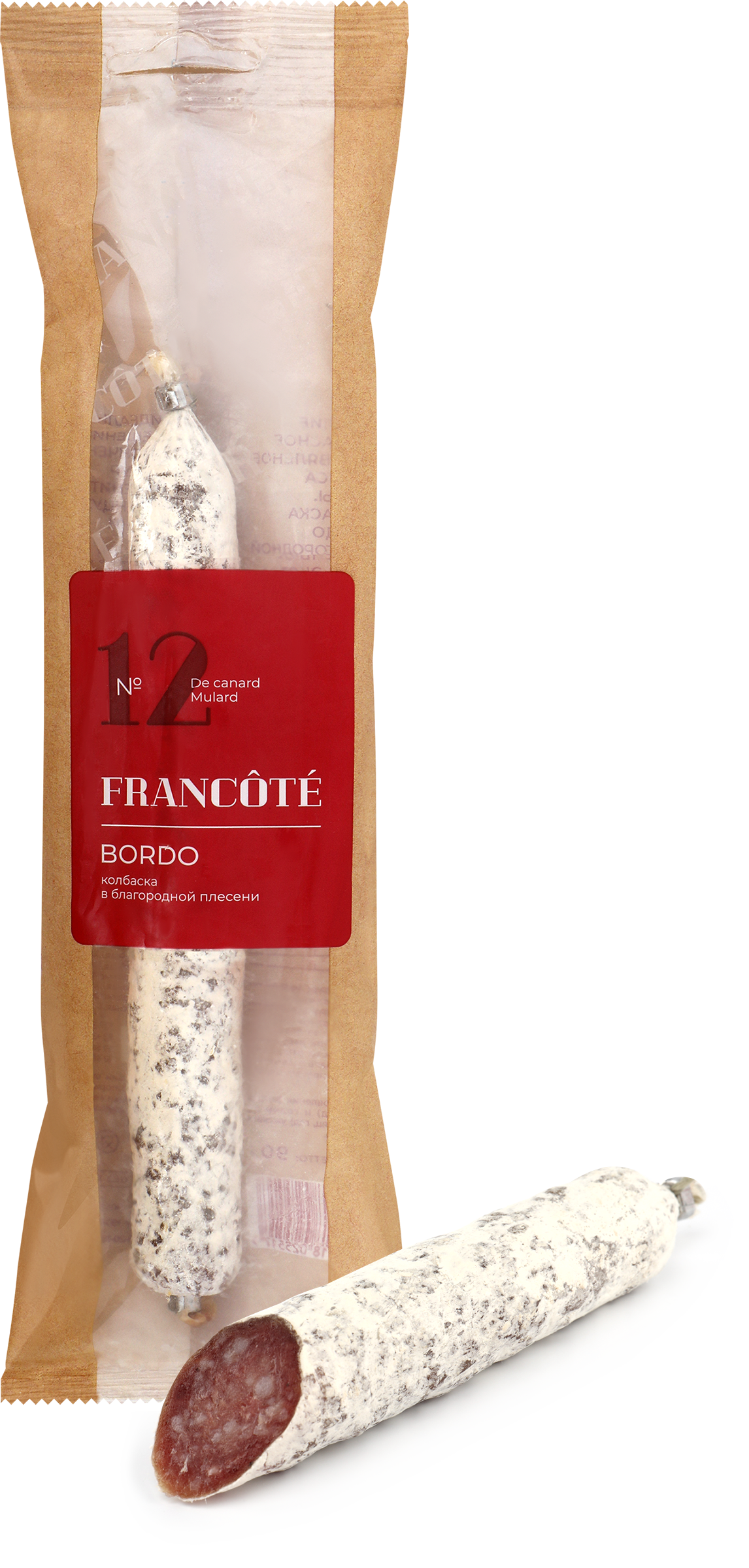 Изображение товара Колбаса сыровяленая FRANCOTE Салями Бордо, 90г