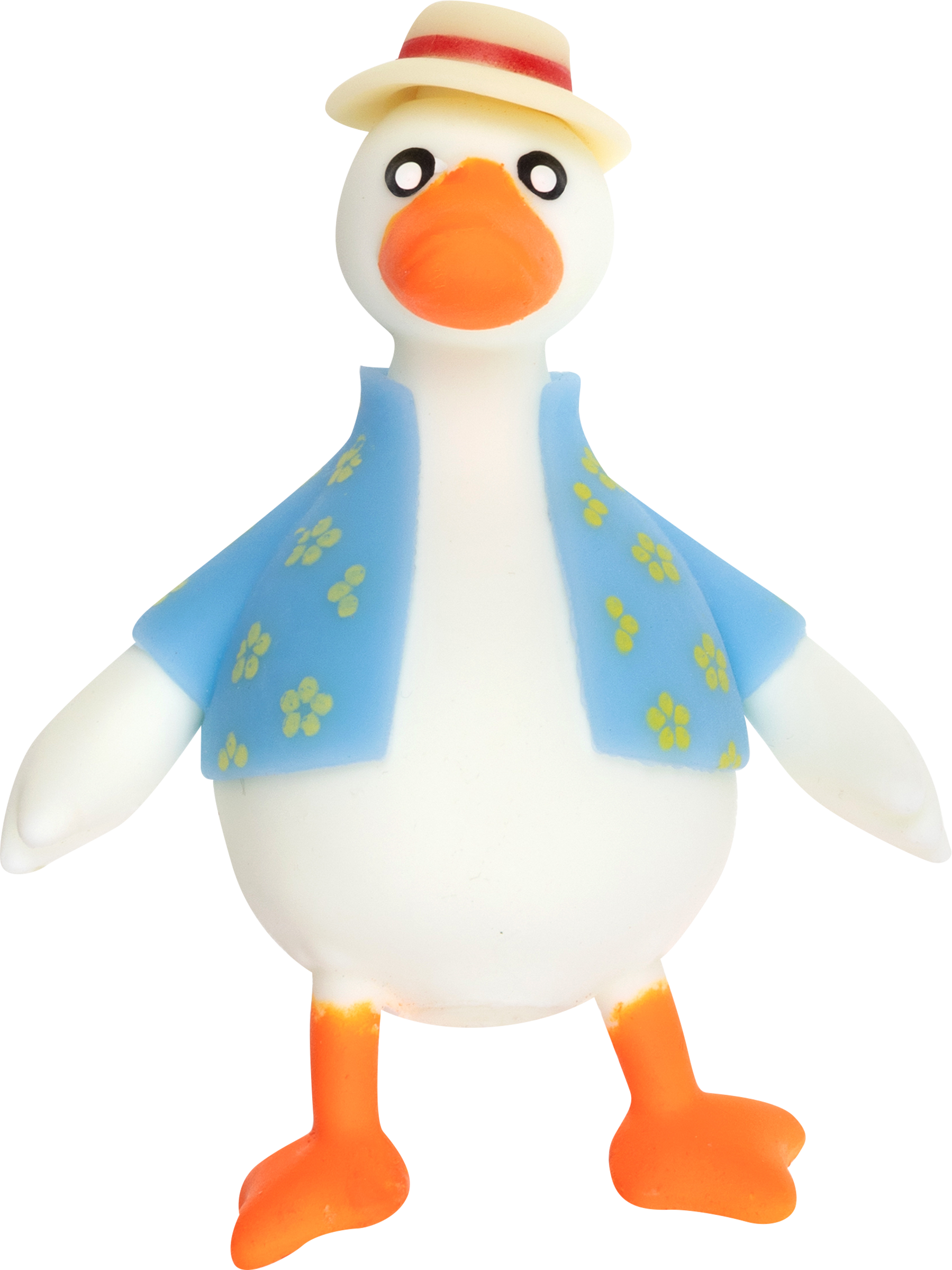 Изображение товара Игрушка антистресс 1TOY Гусь в шляпе, 14 см, для детей и взрослых Изображение товара Игрушка антистресс 1TOY Гусь в шляпе, 14 см, для детей и взрослых