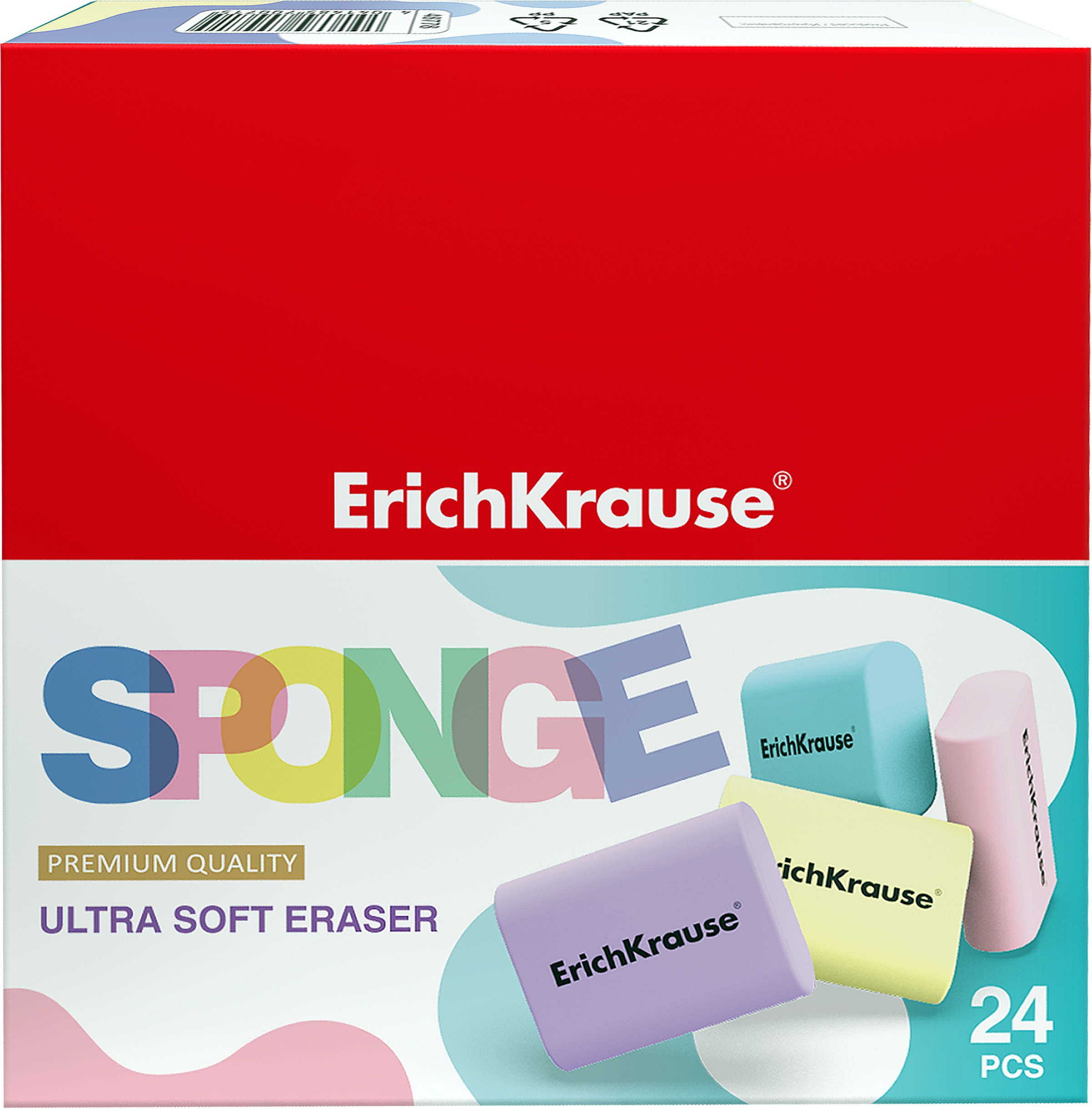 Изображение товара Ластик ERICHKRAUSE Sponge, Арт. 48778 Изображение товара Ластик ERICHKRAUSE Sponge, Арт. 48778