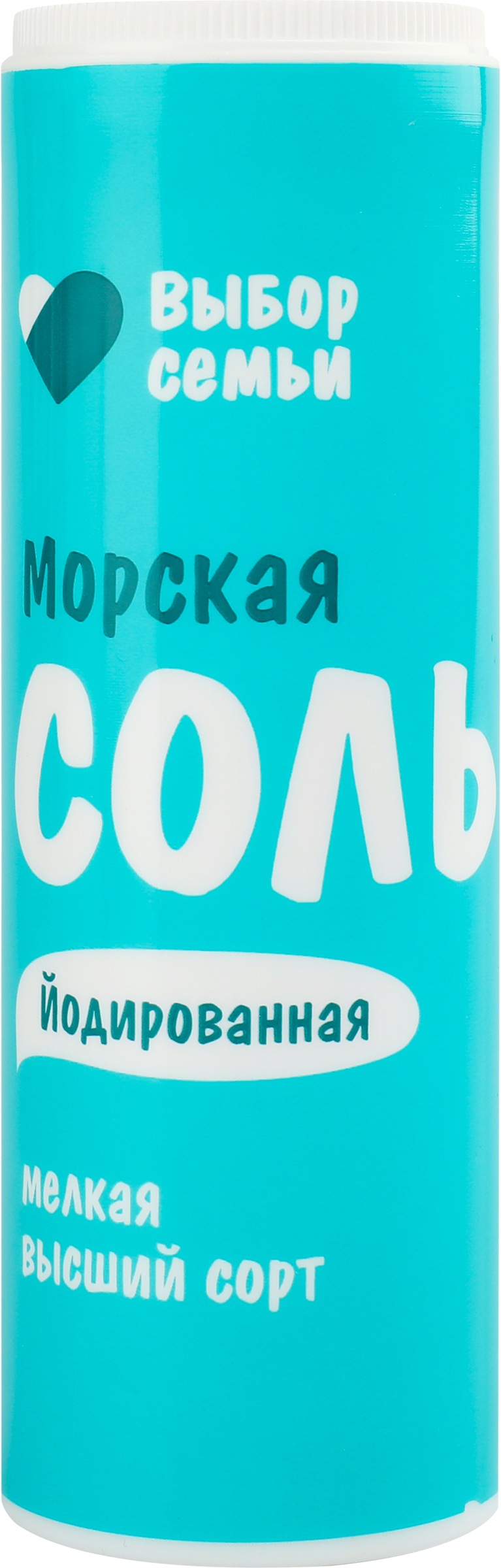 Изображение товара Морская йодированная соль ВЫБОР СЕМЬИ 250г для вкусных и полезных блюд Изображение товара Морская йодированная соль ВЫБОР СЕМЬИ 250г для вкусных и полезных блюд
