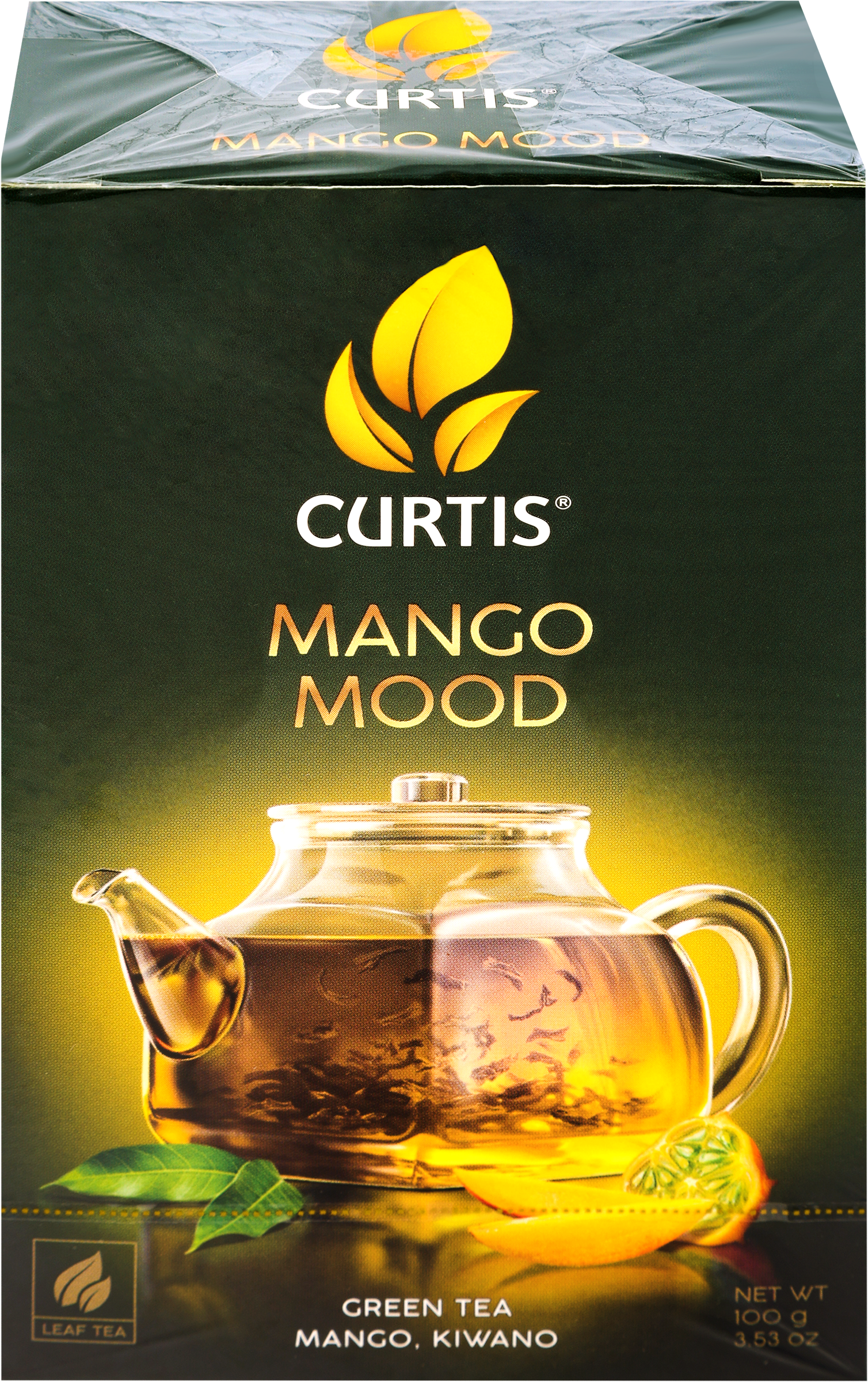 Изображение товара Зеленый чай CURTIS Mango Mood листовой, 100г Изображение товара Зеленый чай CURTIS Mango Mood листовой, 100г