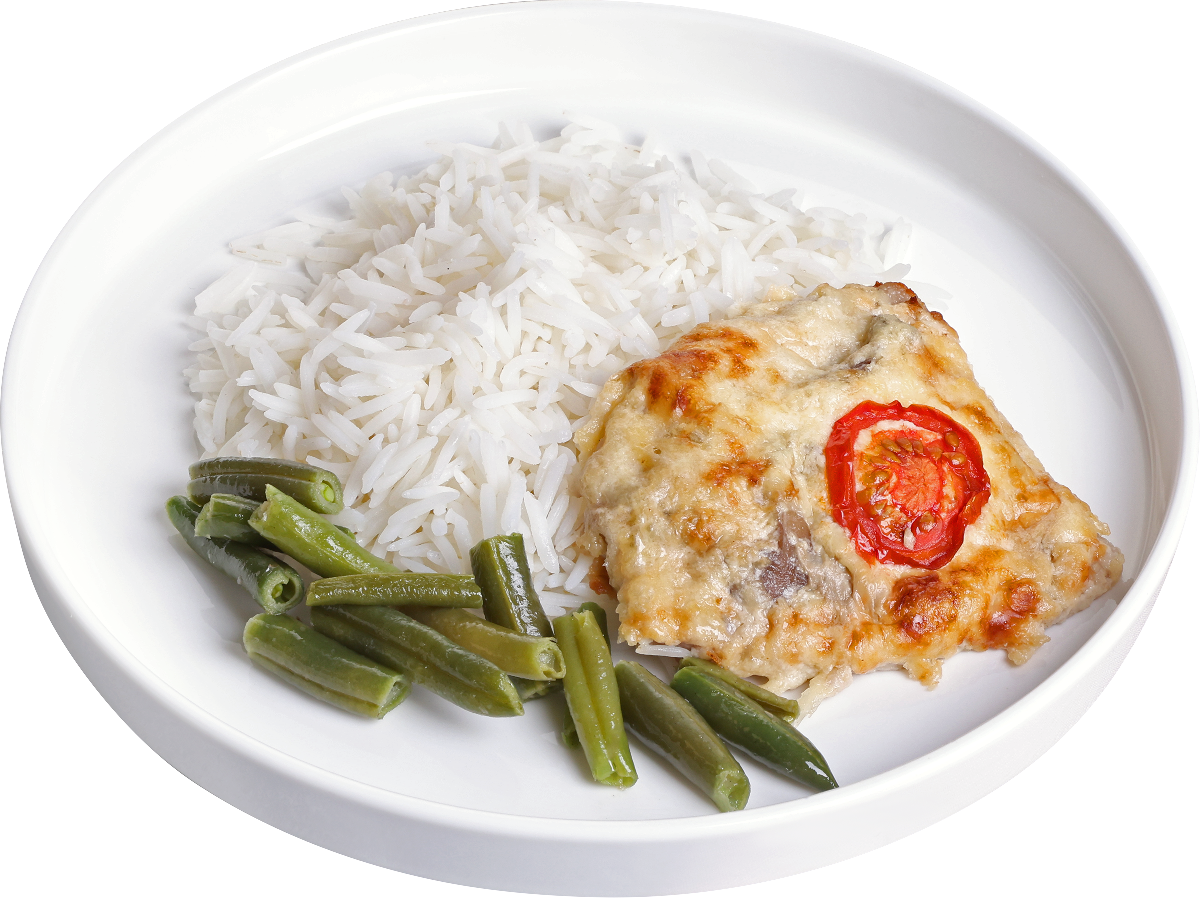 Изображение товара Мясо По-французски с рисом ЛЕНТА FRESH 250г - готовое блюдо насыщенного вкуса