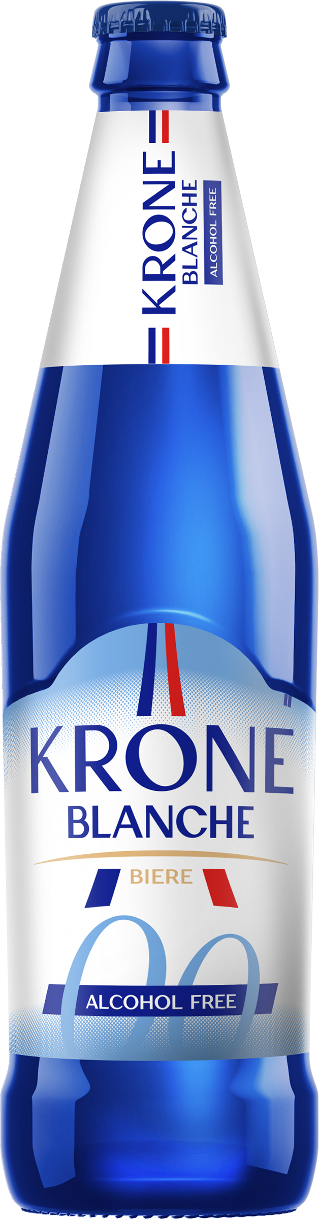 Изображение товара Напиток пивной безалкогольный KRONE BLANCHE BIERE Alcohol Free пастеризованный 0,5%, 0.45л Изображение товара Напиток пивной безалкогольный KRONE BLANCHE BIERE Alcohol Free пастеризованный 0,5%, 0.45л