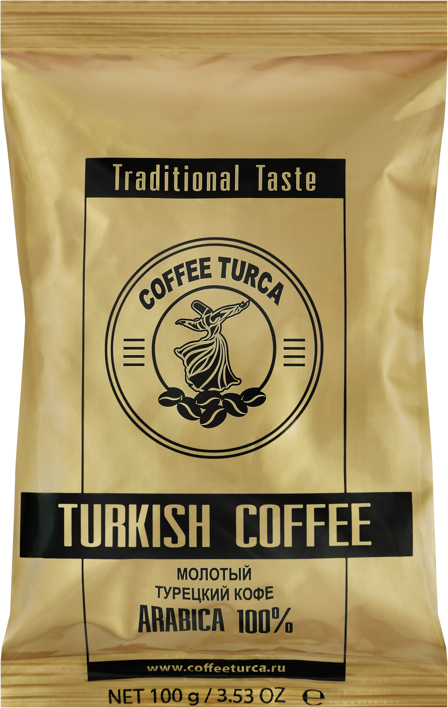 Изображение товара Кофе молотый COFFEE TURCA Turkish Coffee 100г для турки и джезвы