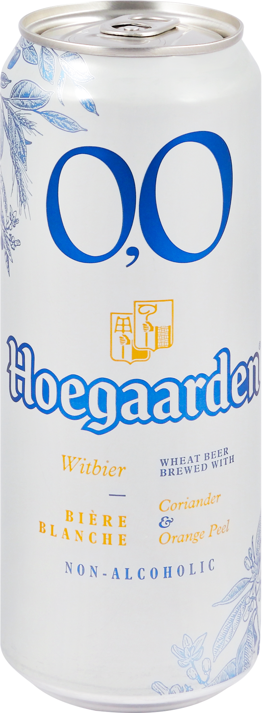 Изображение товара Безалкогольное пшеничное пиво HOEGAARDEN 0,0 с цитрусовыми нотками
