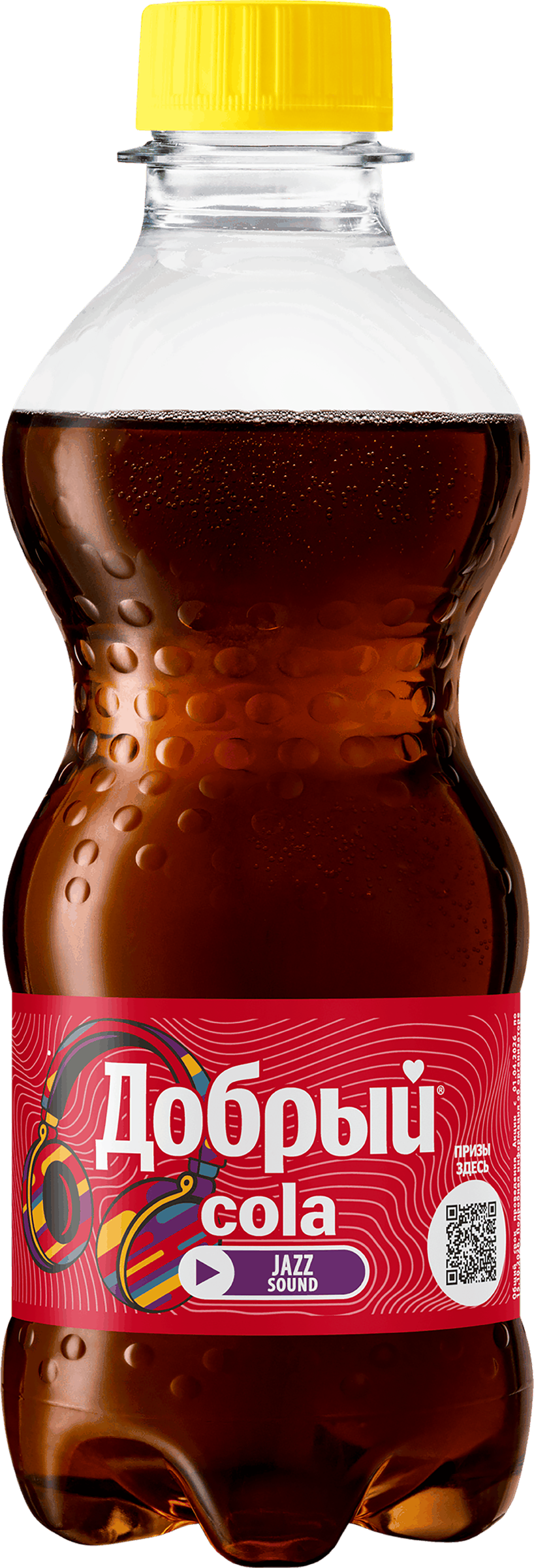 Изображение товара Напиток ДОБРЫЙ Cola сильногазированный, 0.3л