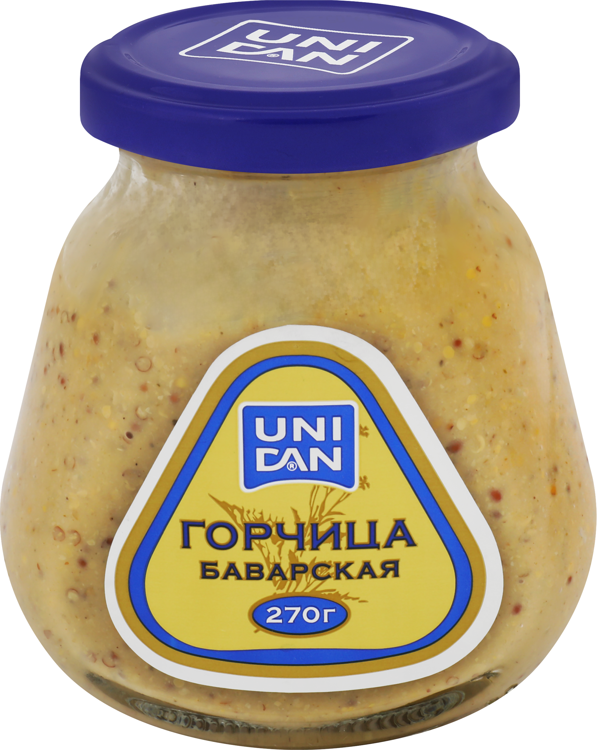 Изображение товара Горчица UNI DAN Баварская 270г, пряный соус для мясных и рыбных блюд Изображение товара Горчица UNI DAN Баварская 270г, пряный соус для мясных и рыбных блюд