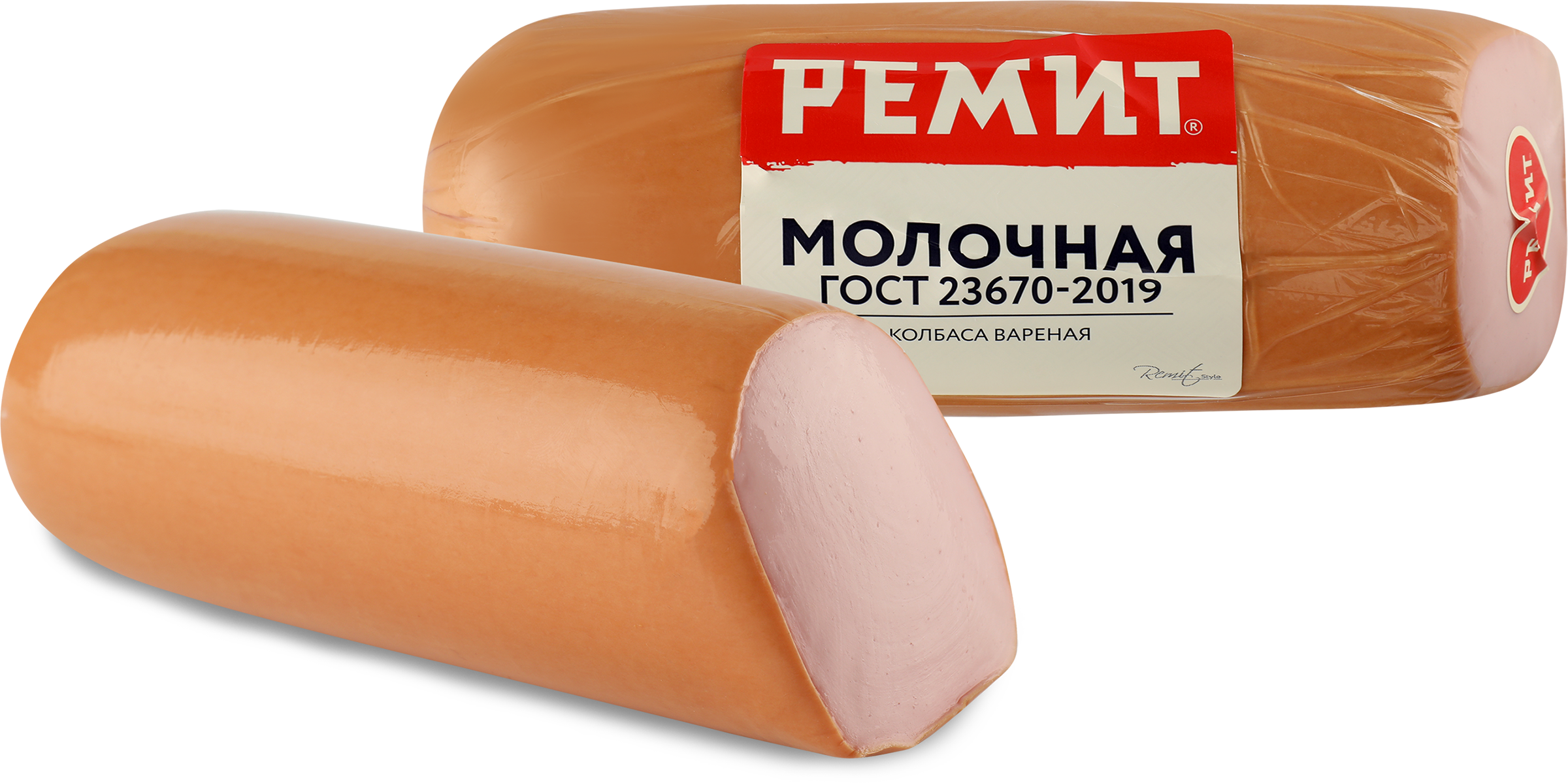 Изображение товара Колбаса вареная РЕМИТ Молочная 500г ГОСТ, мясной продукт высокого качества Изображение товара Колбаса вареная РЕМИТ Молочная 500г ГОСТ, мясной продукт высокого качества