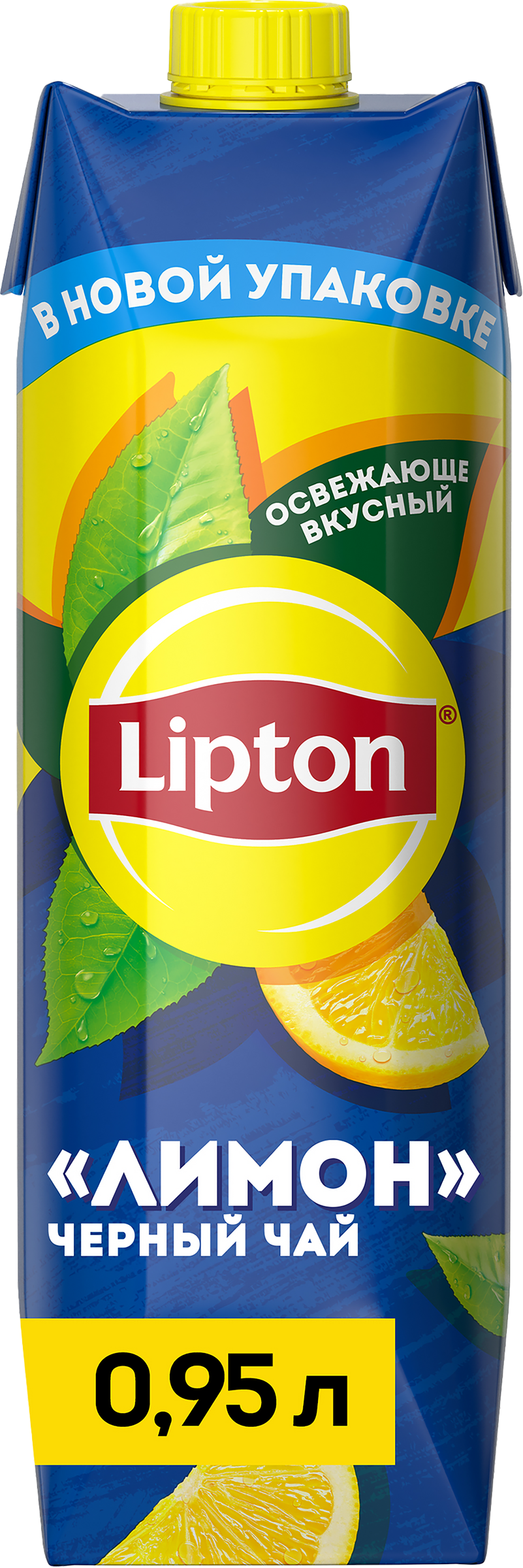 Изображение товара Напиток LIPTON Черный чай со вкусом лимона негазированный, 0.95л Изображение товара Напиток LIPTON Черный чай со вкусом лимона негазированный, 0.95л