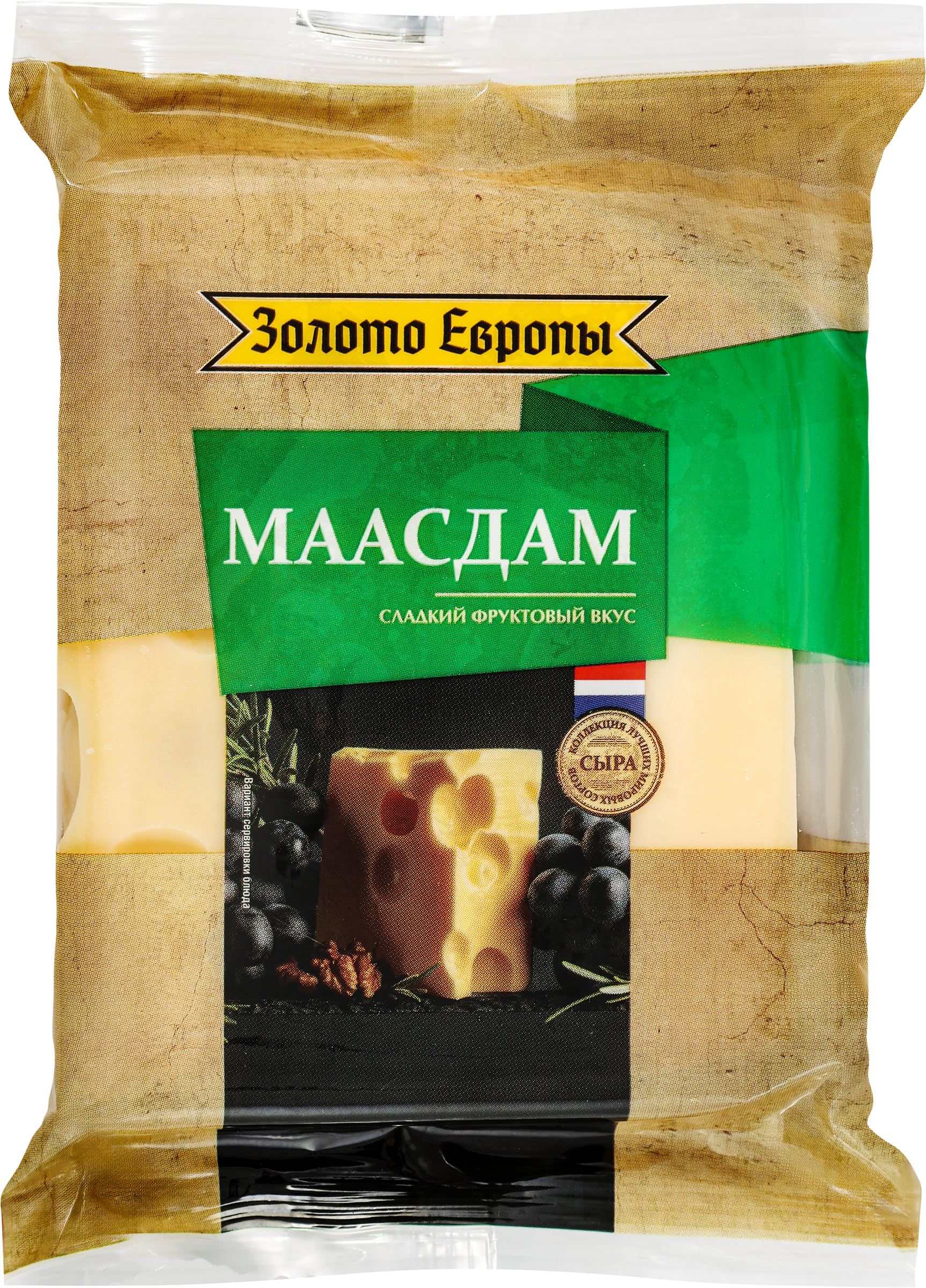 Изображение товара Сыр Маасдам 45% Золотое Европа 180г пастеризованный Изображение товара Сыр Маасдам 45% Золотое Европа 180г пастеризованный