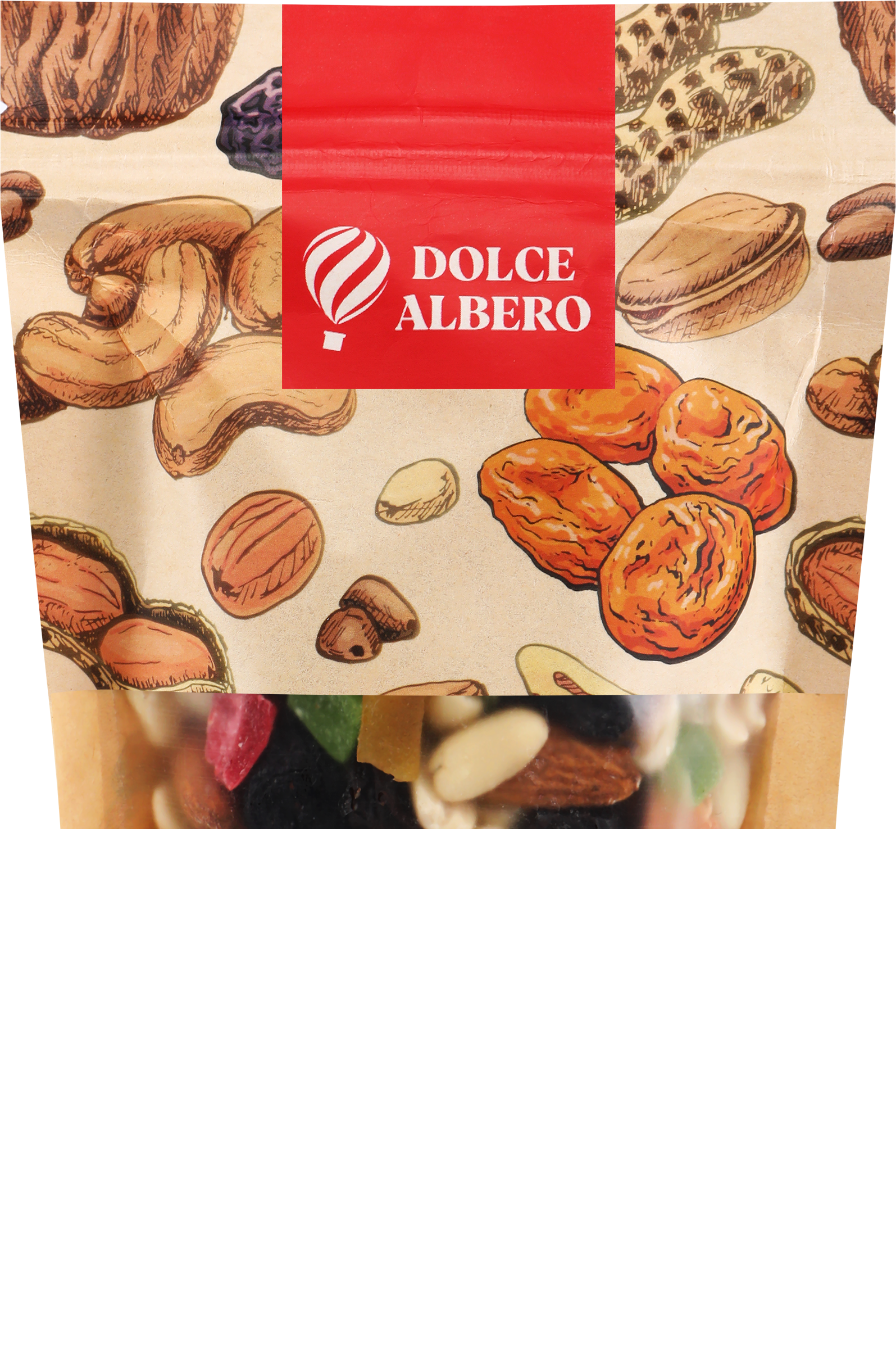 Изображение товара Смесь фруктово-ореховая DOLCE ALBERO Фитнес 150г - полезное и вкусное лакомство Изображение товара Смесь фруктово-ореховая DOLCE ALBERO Фитнес 150г - полезное и вкусное лакомство