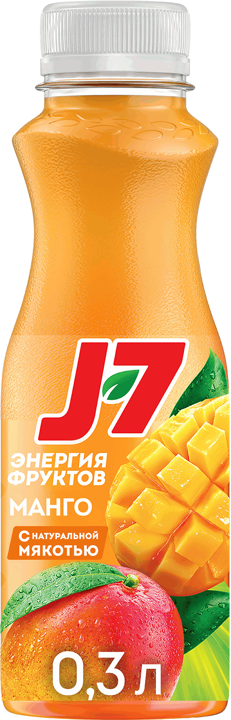 Изображение товара Нектар J7 из манго с мякотью, 0.3л Изображение товара Нектар J7 из манго с мякотью, 0.3л