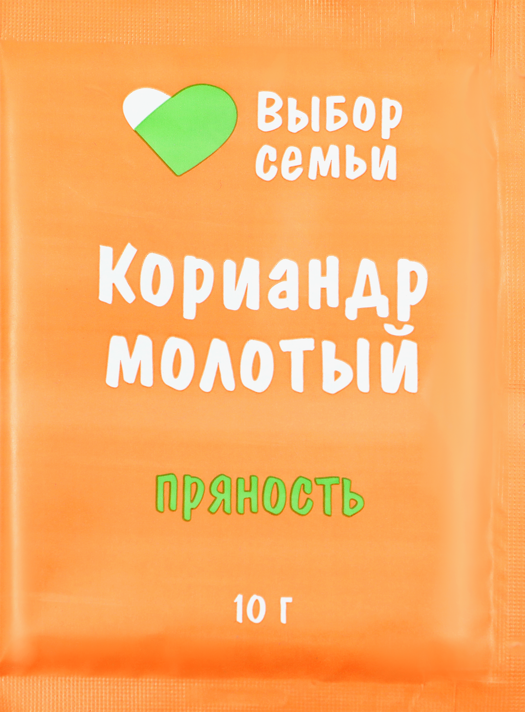 Изображение товара Кориандр ВЫБОР СЕМЬИ молотый, 10г Изображение товара Кориандр ВЫБОР СЕМЬИ молотый, 10г